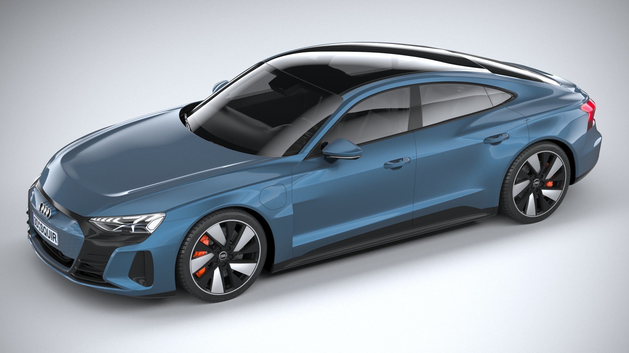Audi e-tron GT quattro 2022 3D model_7