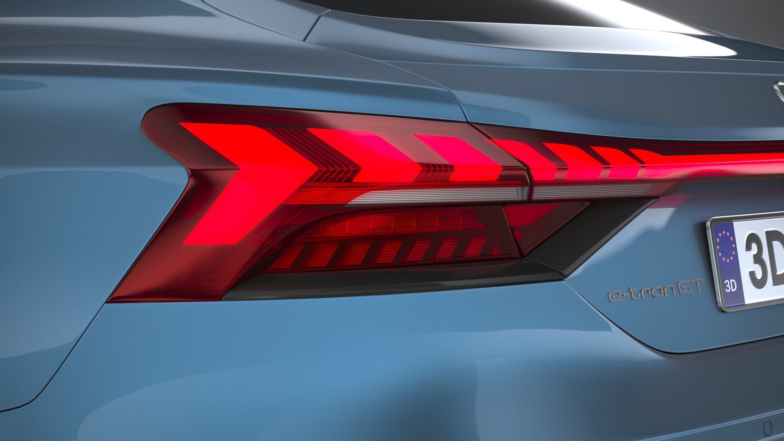 Audi e-tron GT quattro 2022 3D model_15