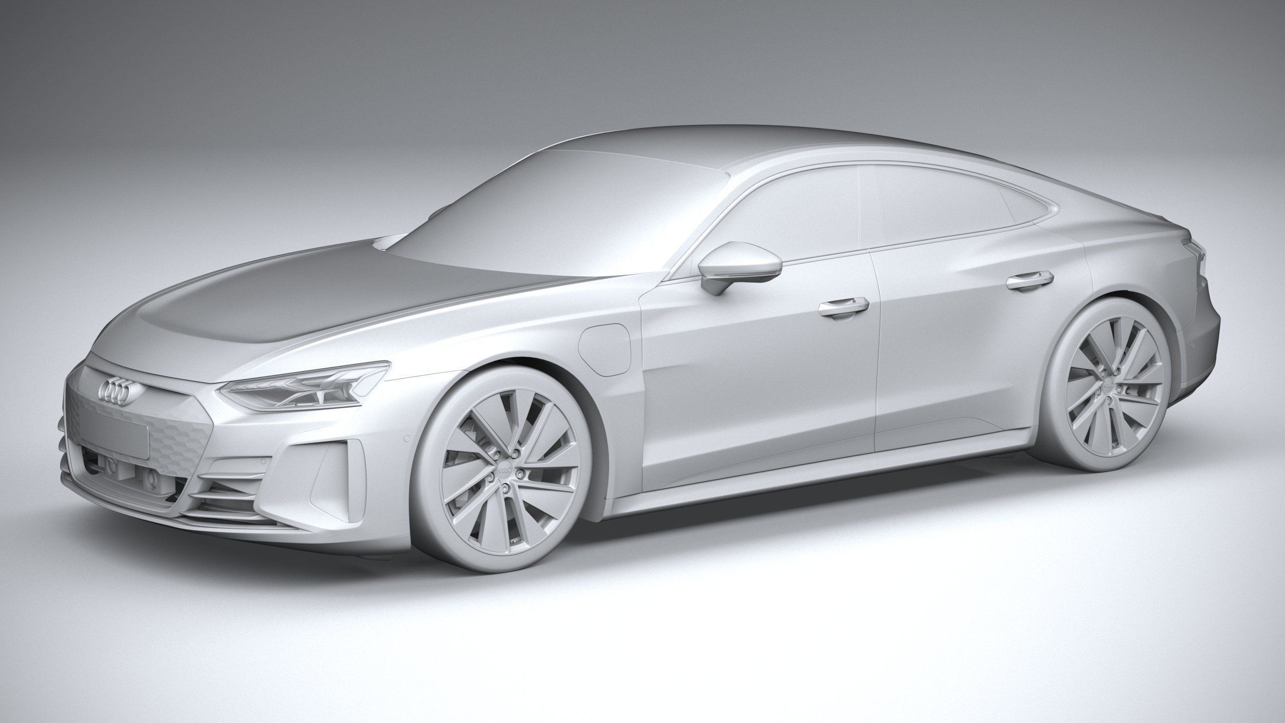 Audi e-tron GT quattro 2022 3D model_19