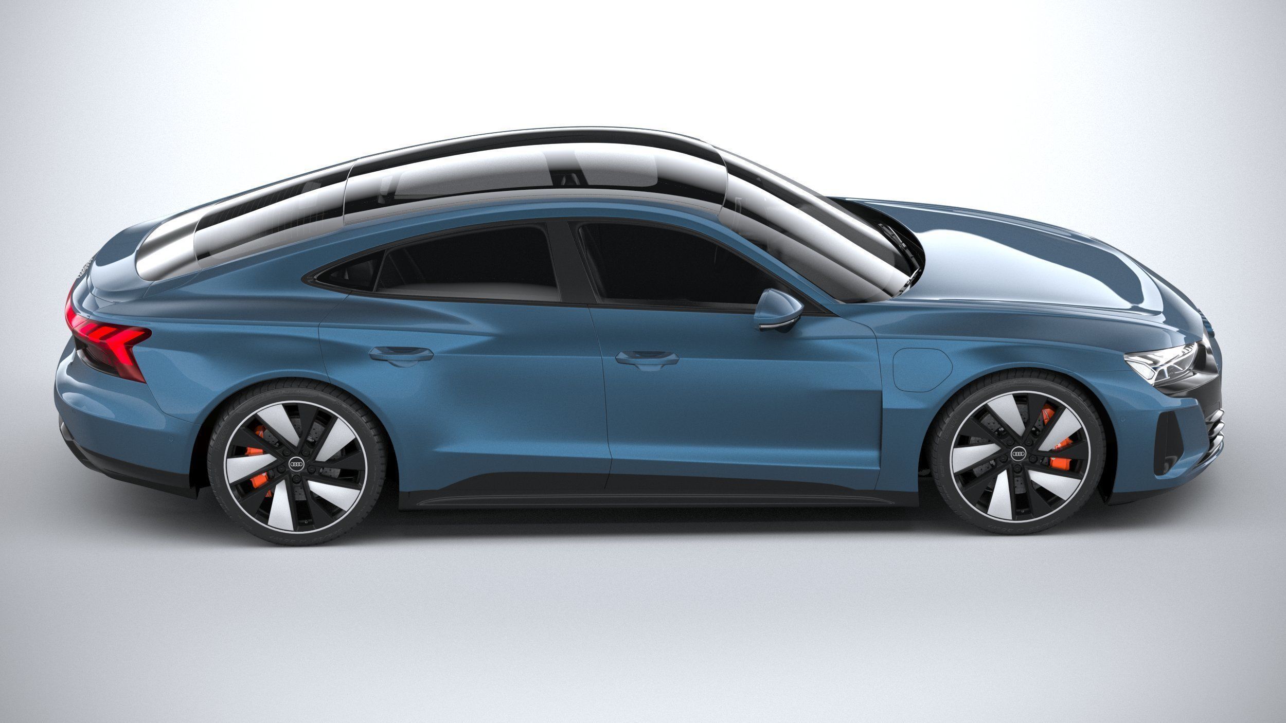 Audi e-tron GT quattro 2022 3D model_11
