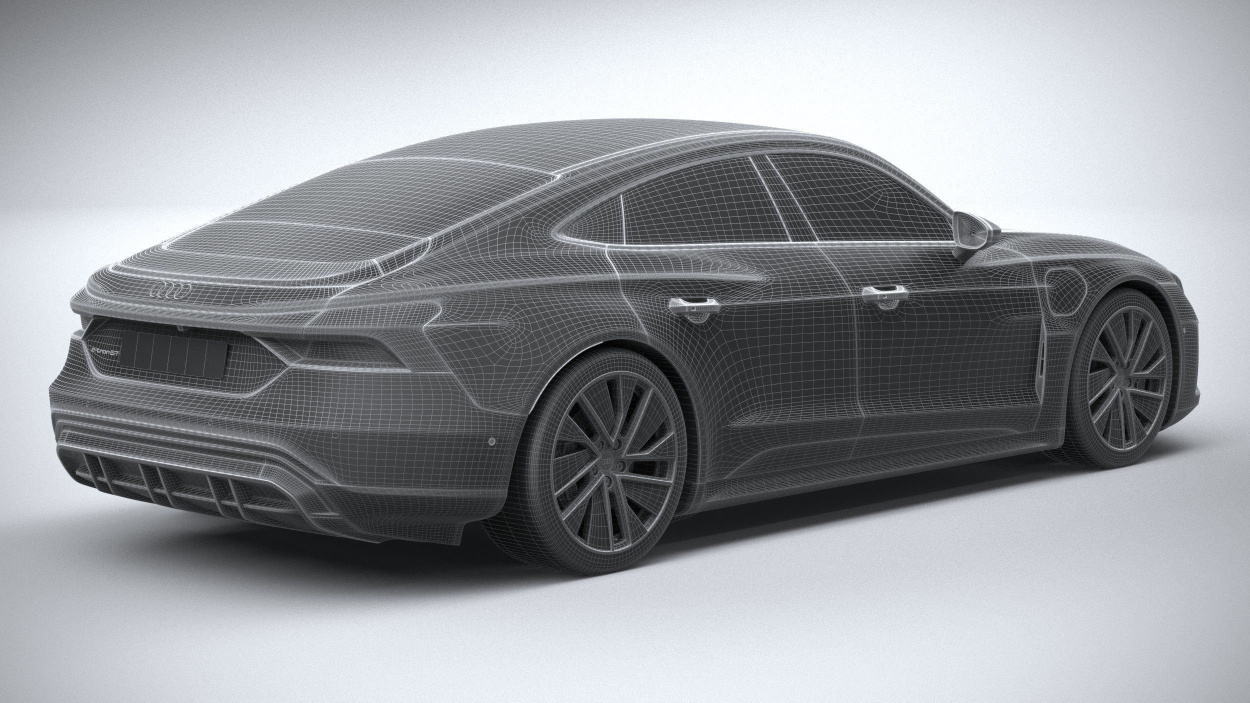 Audi e-tron GT quattro 2022 3D model_27