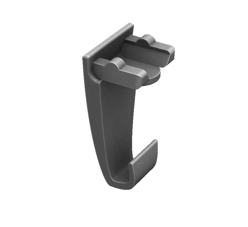 Volkswagen Passat B7 window sun blind hook 3D print model_0