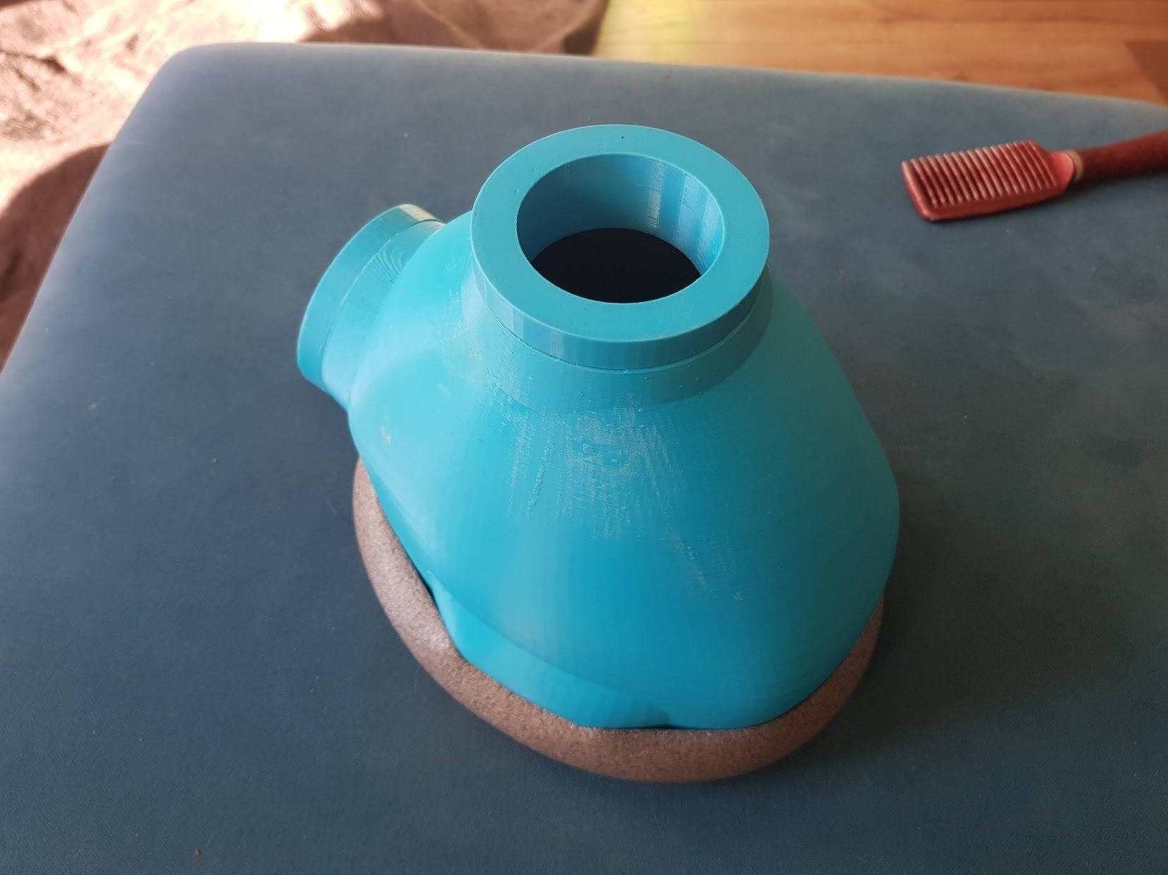 Inhalation mask nebulizer for a horse 3D print model_6