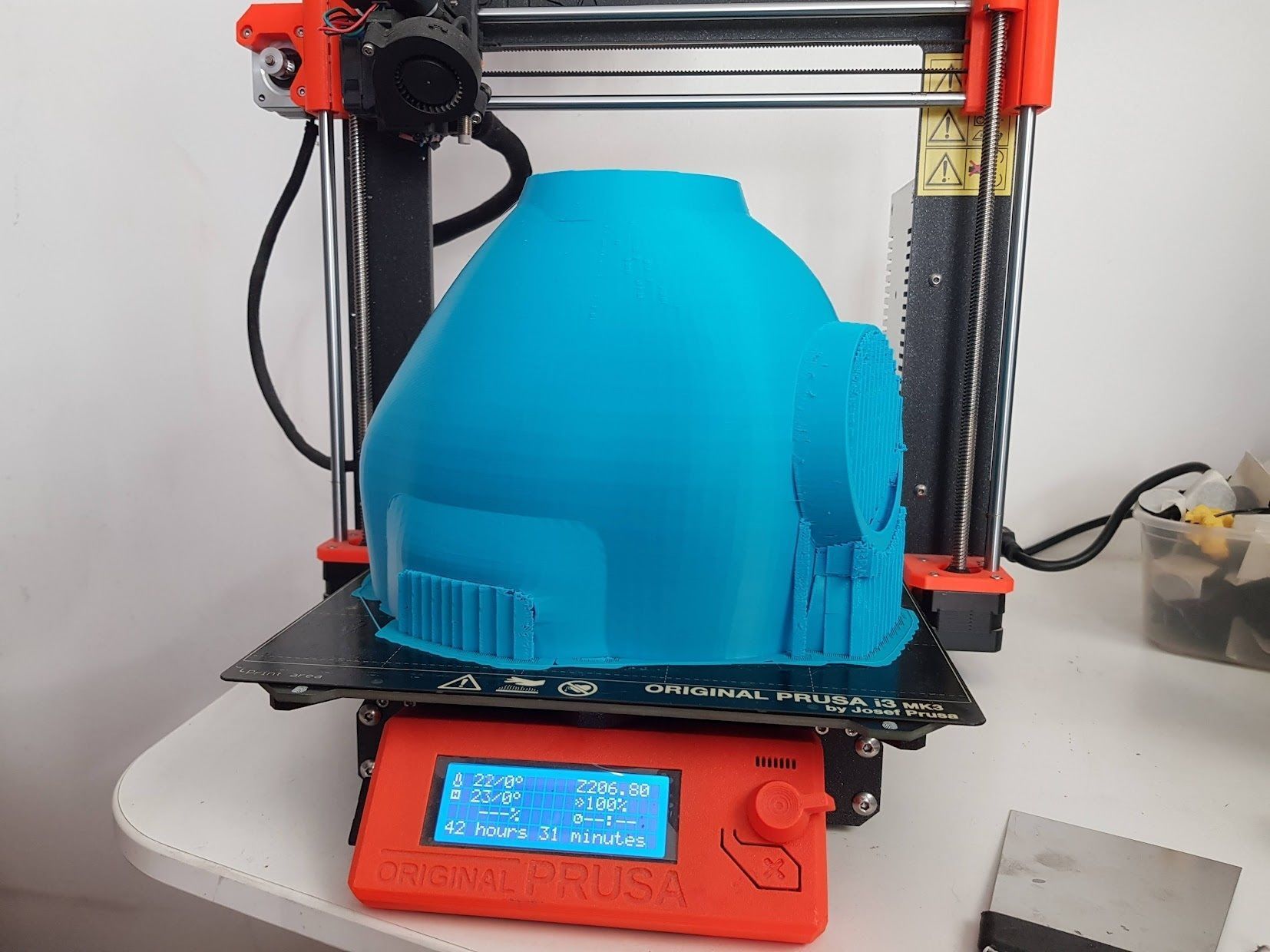 Inhalation mask nebulizer for a horse 3D print model_3