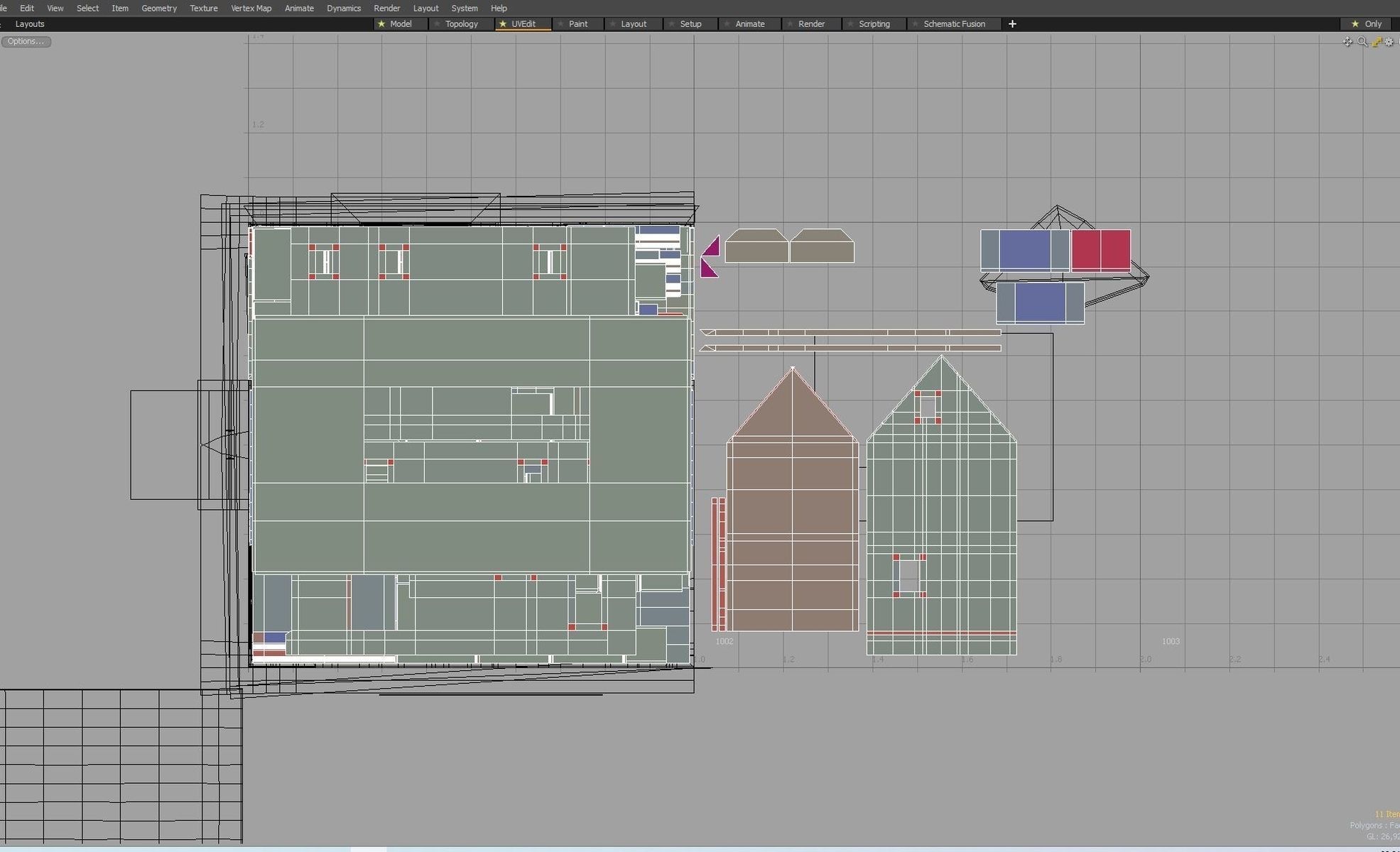 A Cottage house in cotswolds 3D model_9
