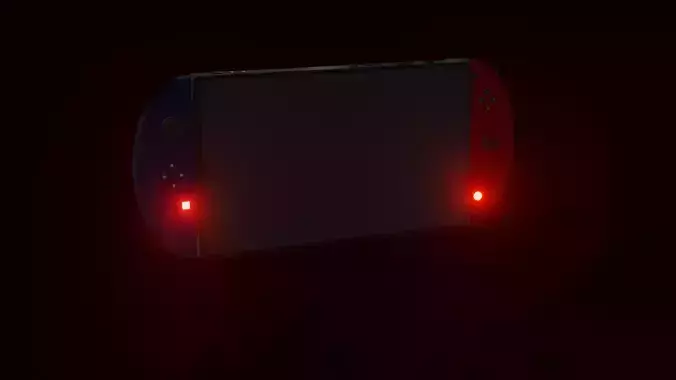 Nintendo switch low poly