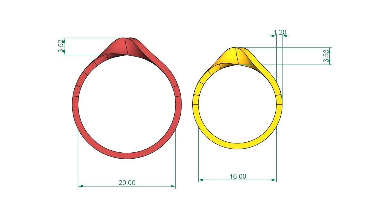 Ring Loop 3D print model_7