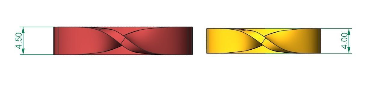 Ring Loop 3D print model_8