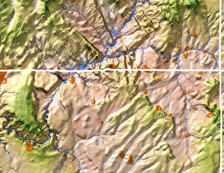 Arizona 3 High resolution 3D relief maps 3D model_7