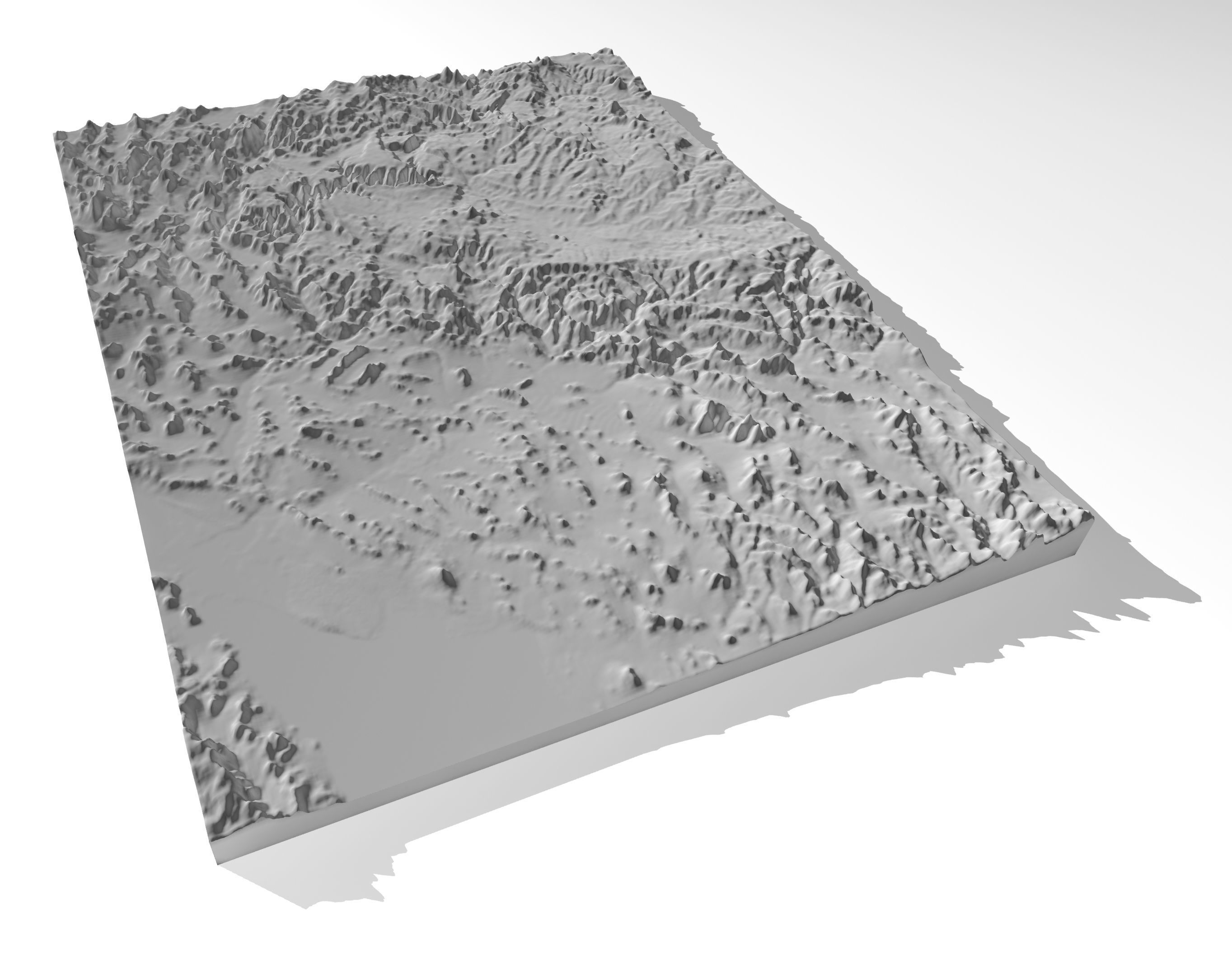 Arizona 3 High resolution 3D relief maps 3D model_2