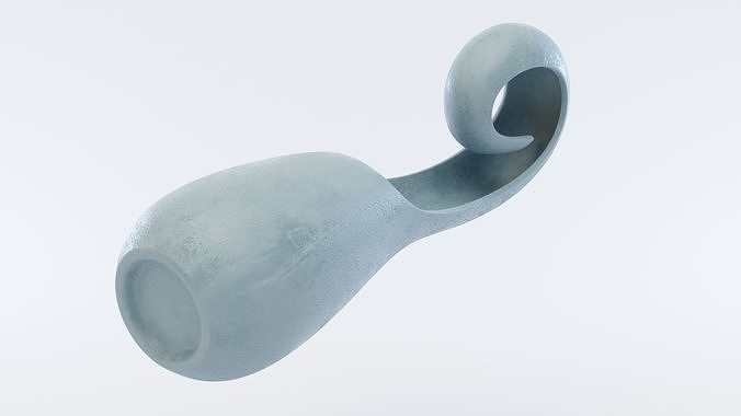 Abstract Vase 3 3D model 2
