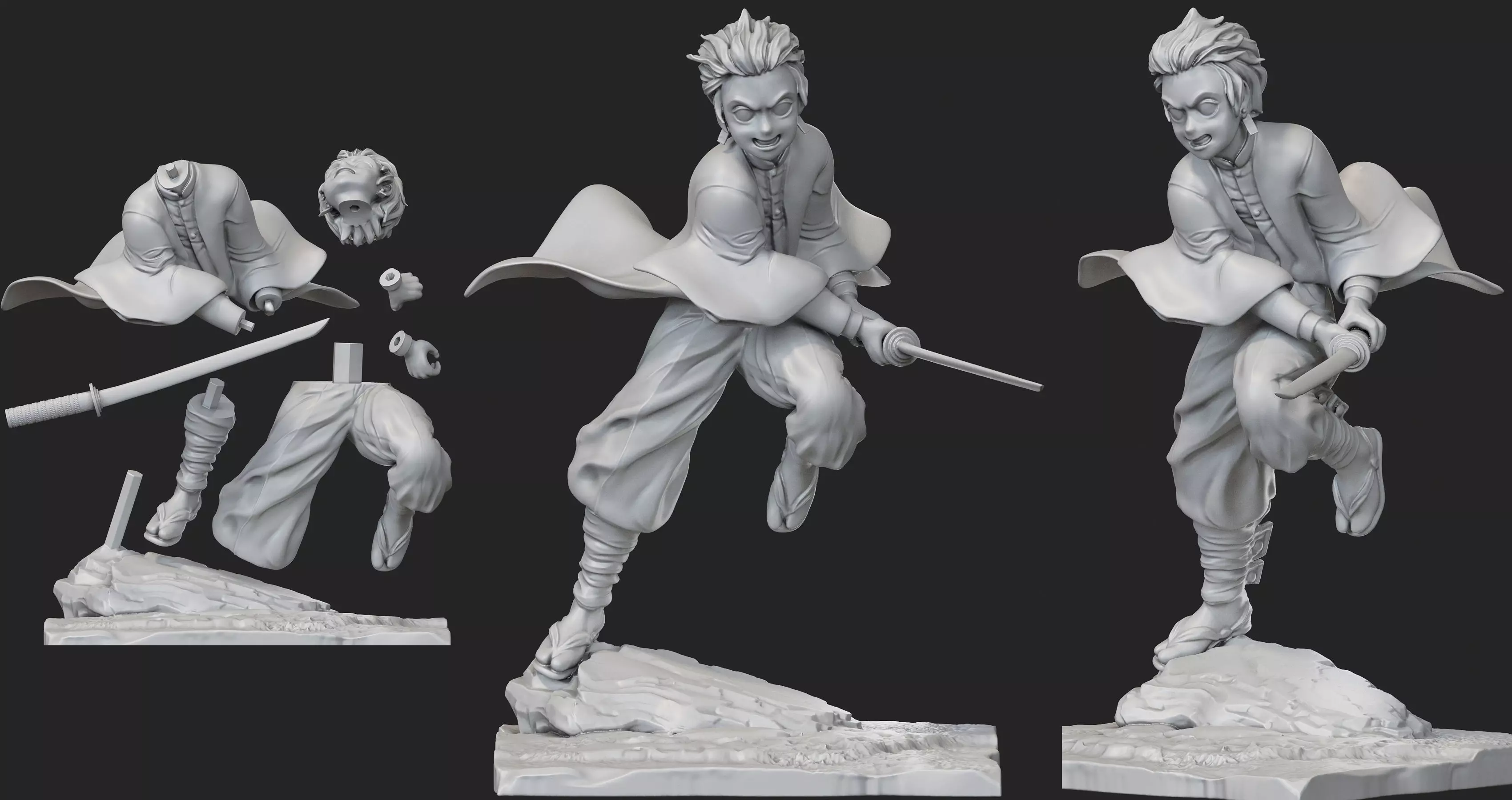 Demon Slayer Kimetsu no Yaiba 3d print model 3D print model