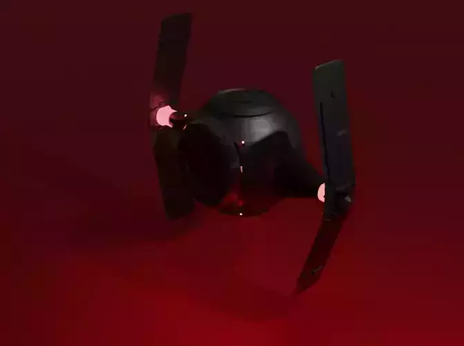 Star destroyer  Free low-poly 3D model