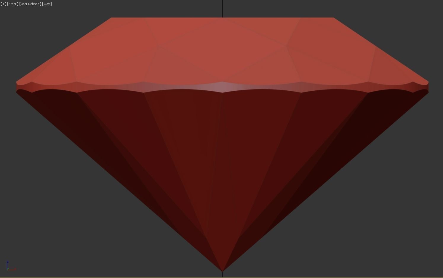 Diamond Round Cut 3D model 3D model_8