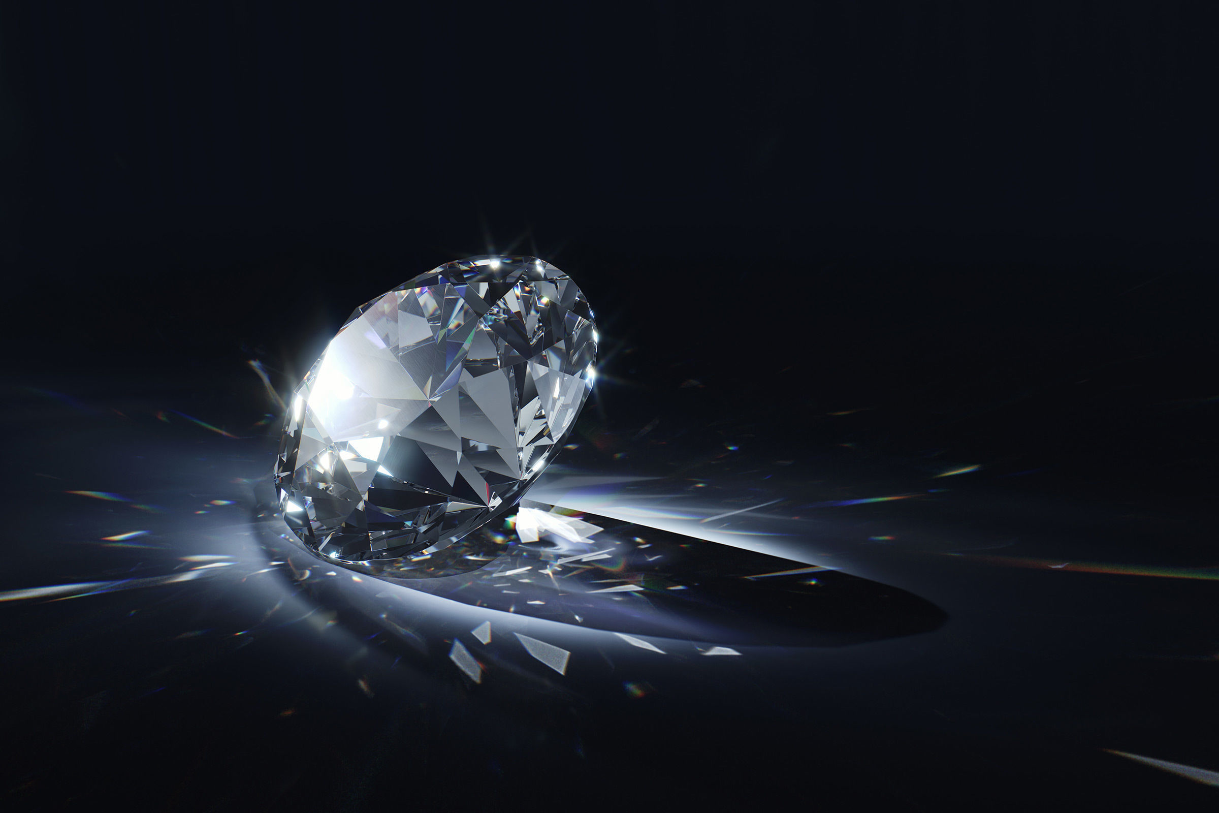 Diamond Round Cut 3D model 3D model_1