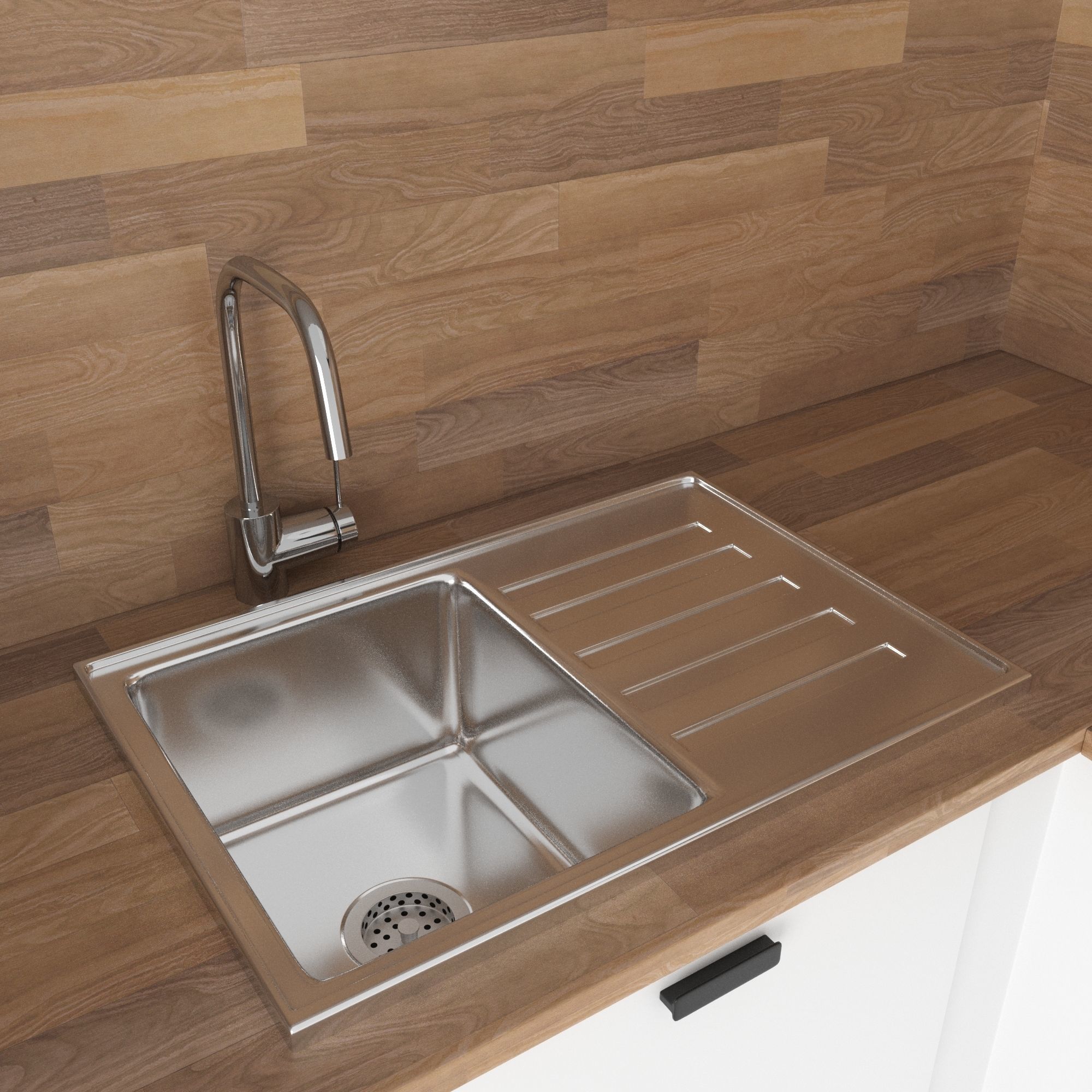 Modern kitchen KUNGSBACKA COMMON 3D model_3