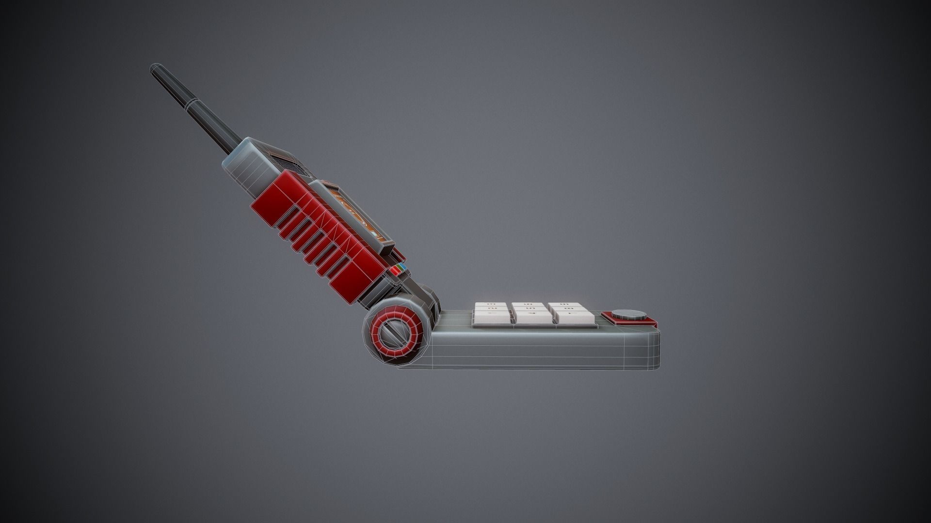 Stylized Cell Phone- Tutorial Included Low-poly 3D model_5