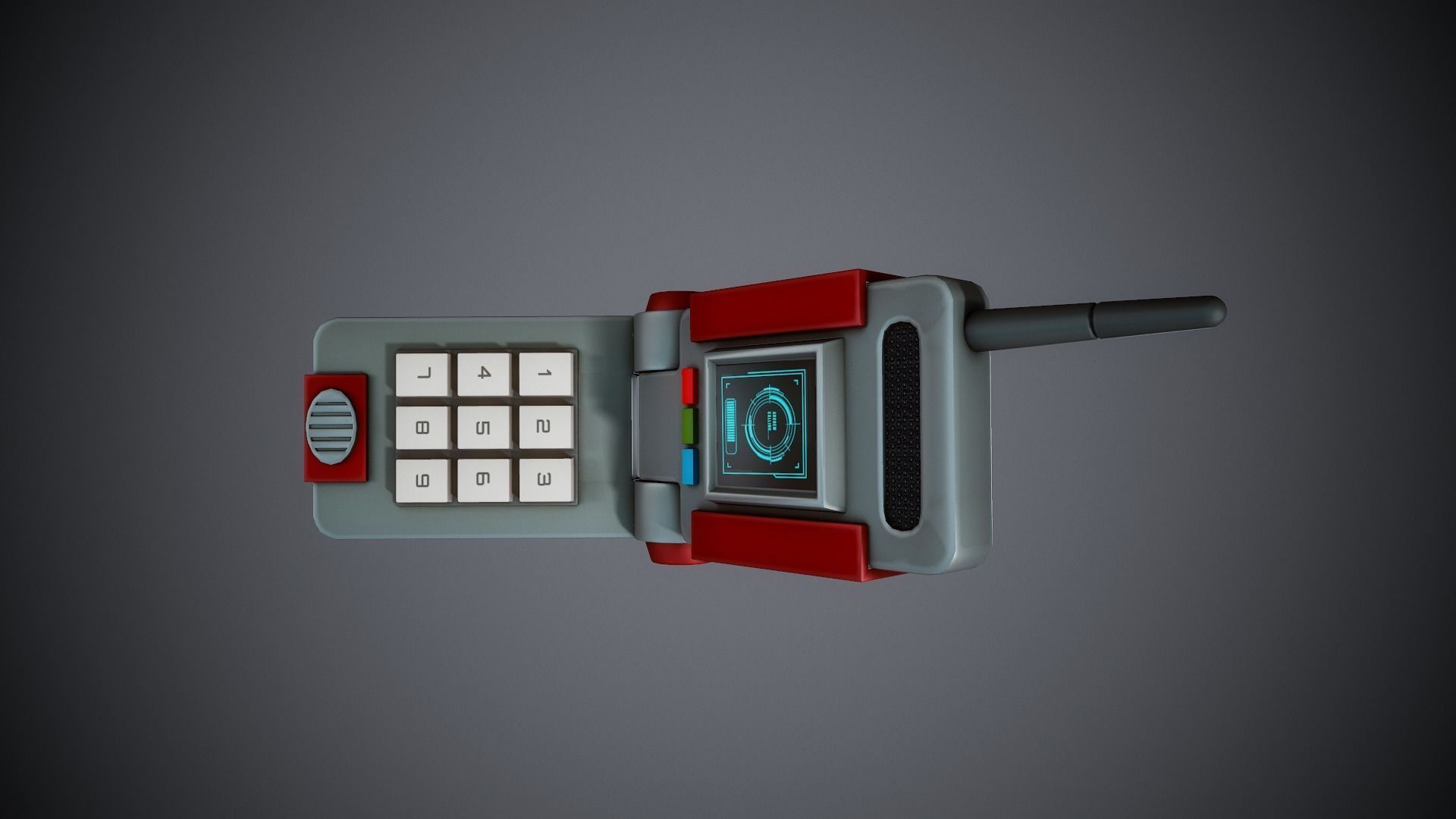 Stylized Cell Phone- Tutorial Included Low-poly 3D model_10
