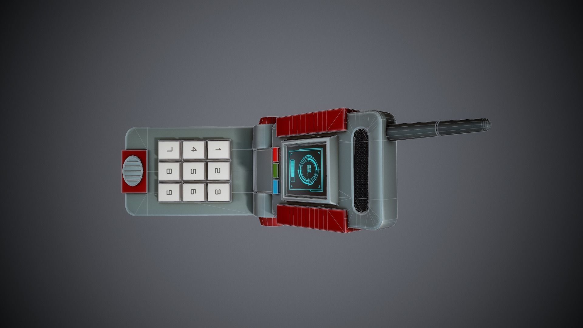 Stylized Cell Phone- Tutorial Included Low-poly 3D model_11