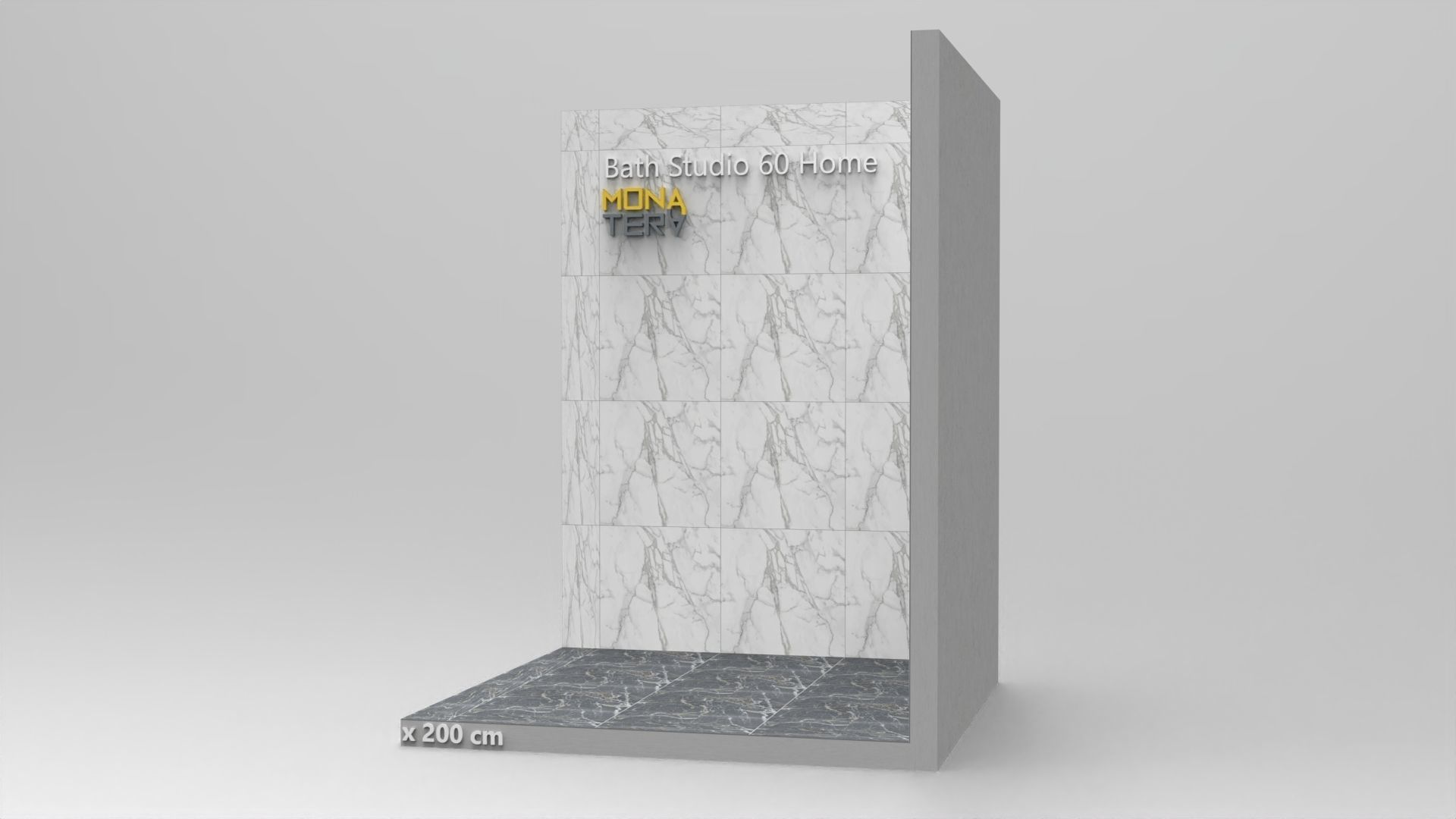 Monatera Bath Studio 60 Home Low-poly 3D model_11