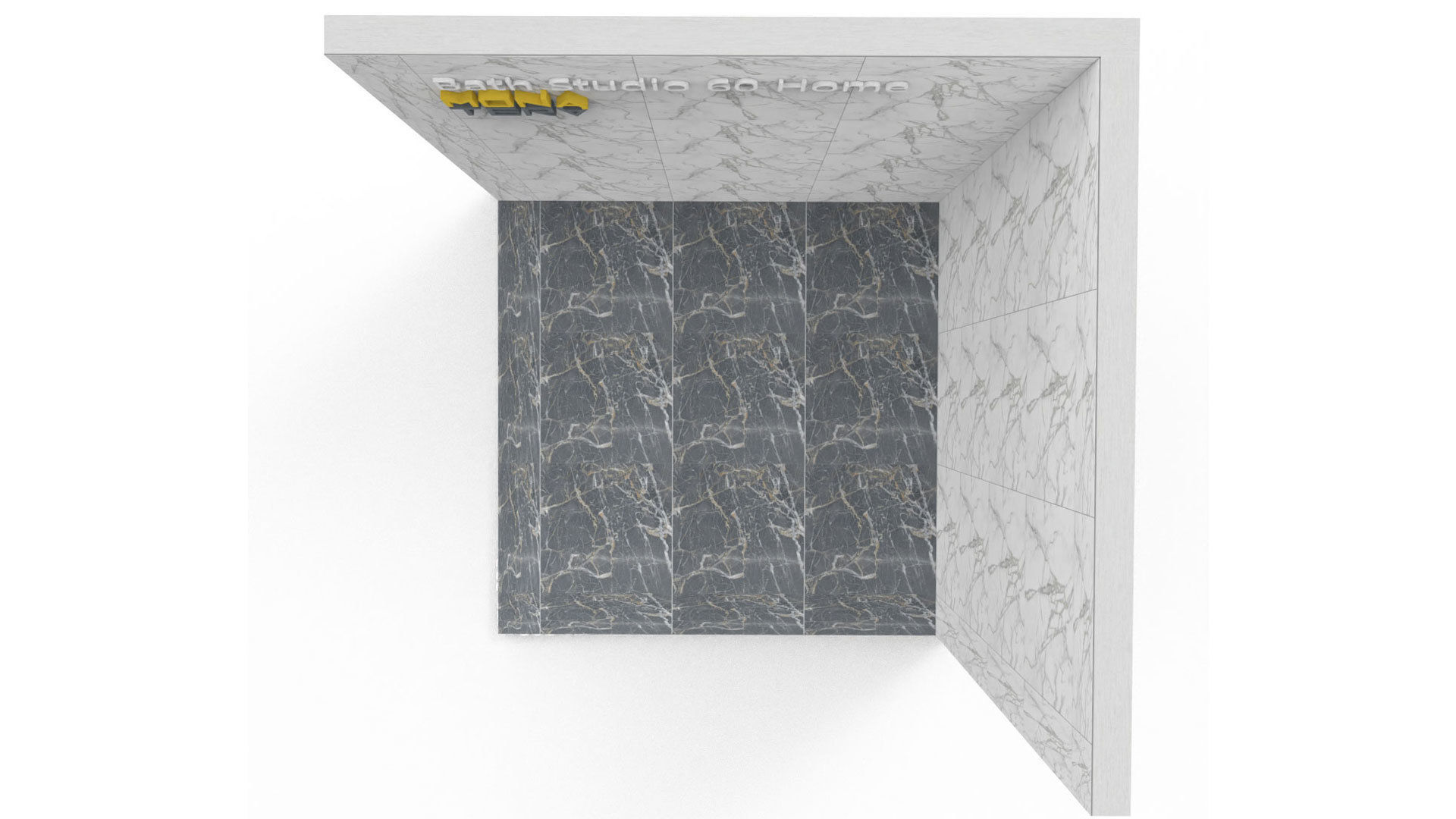 Monatera Bath Studio 60 Home Low-poly 3D model_4