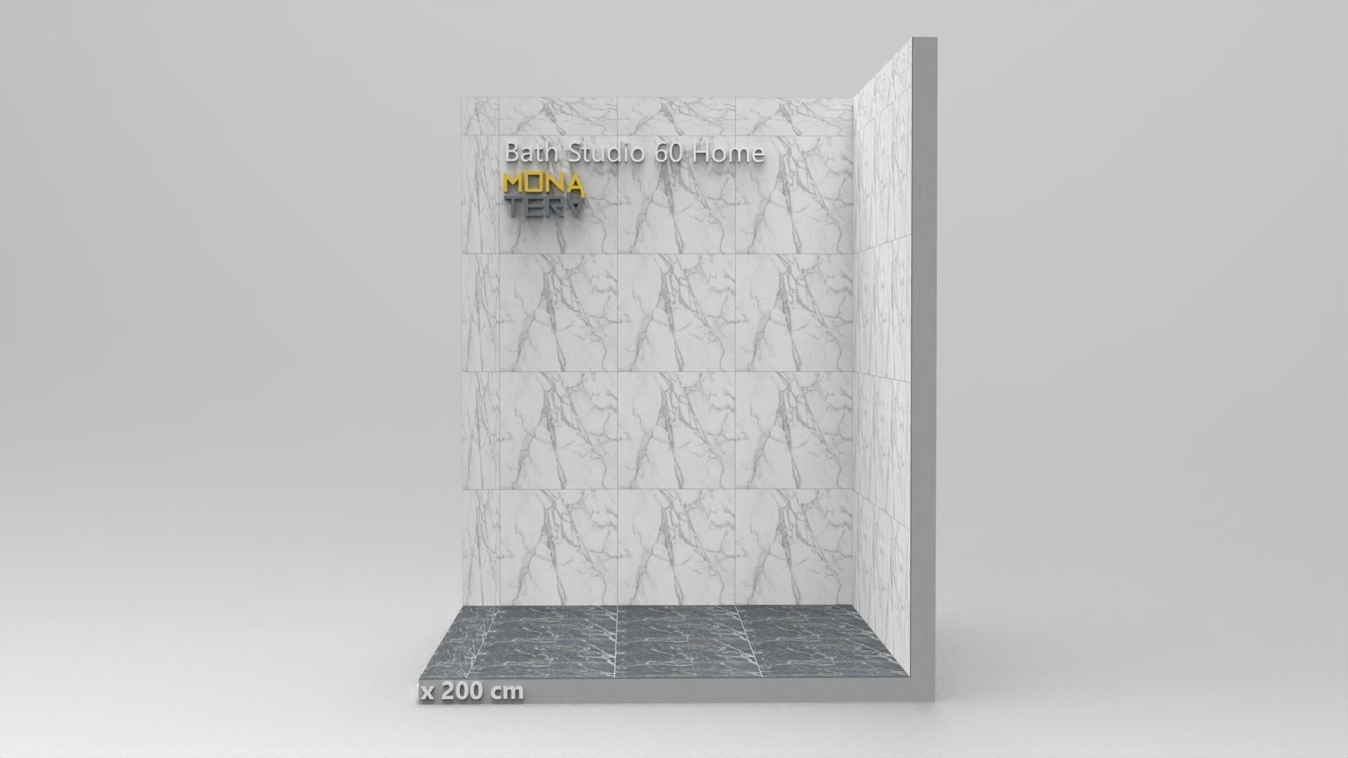 Monatera Bath Studio 60 Home Low-poly 3D model_12