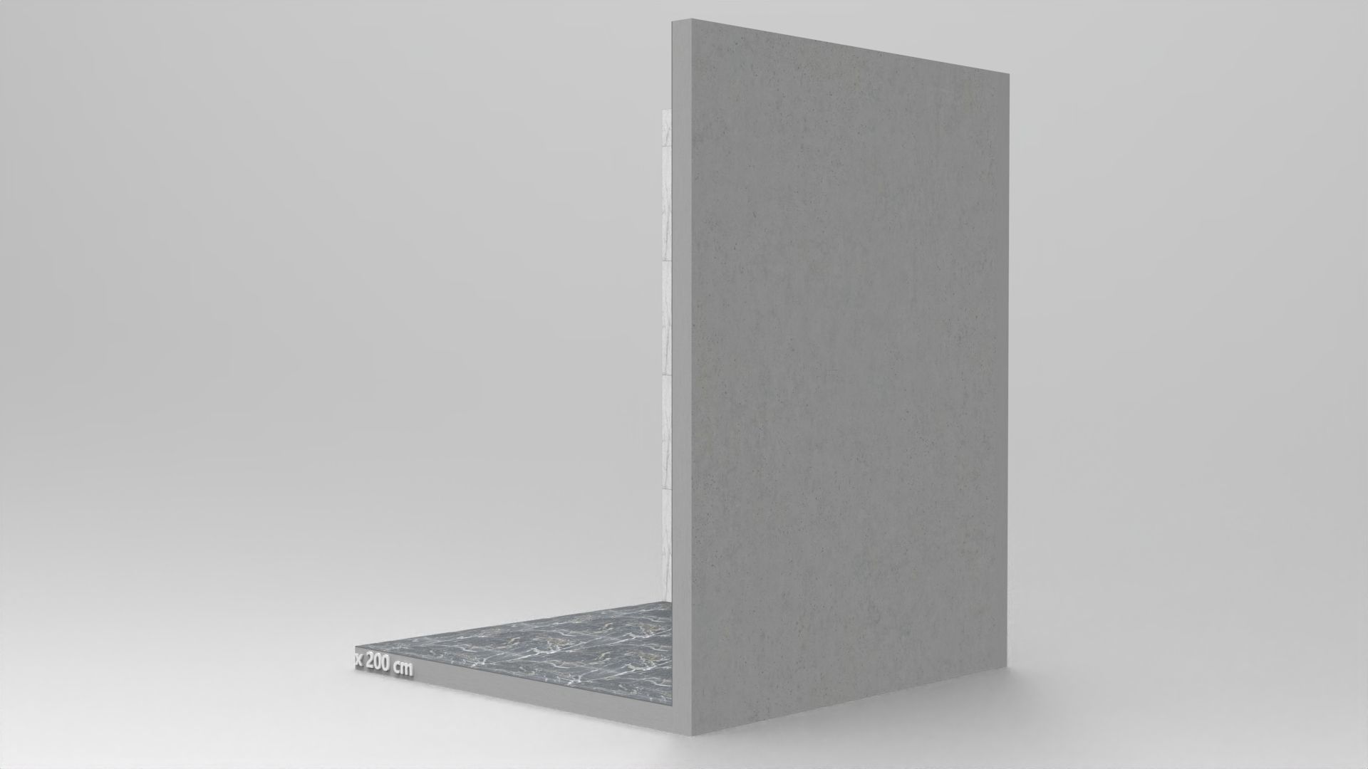 Monatera Bath Studio 60 Home Low-poly 3D model_9