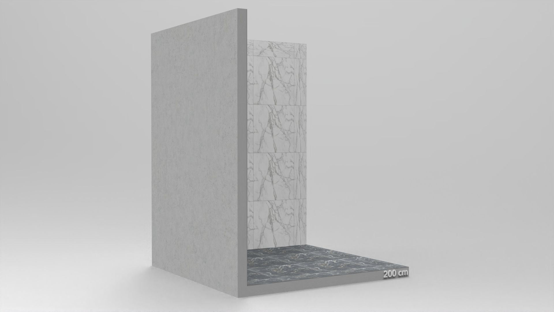 Monatera Bath Studio 60 Home Low-poly 3D model_20