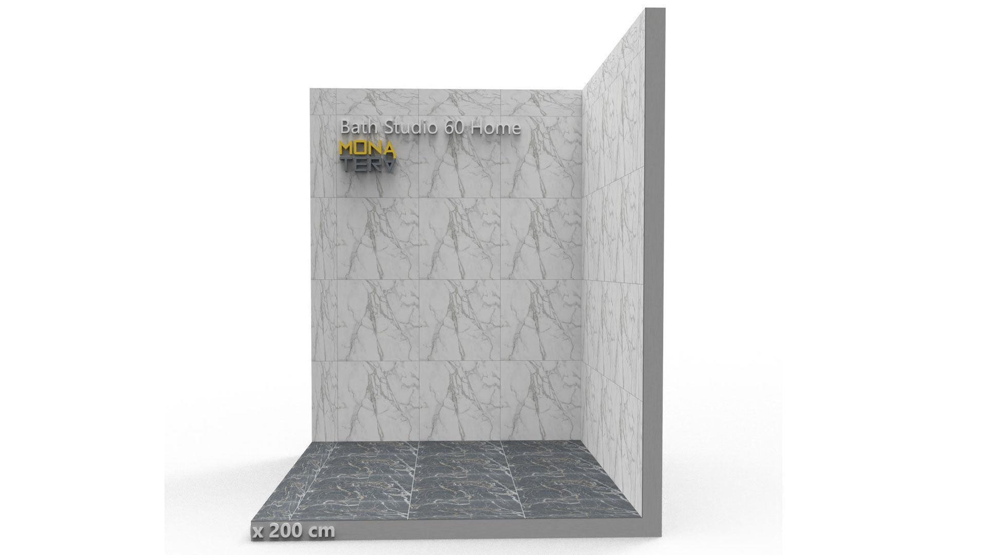 Monatera Bath Studio 60 Home Low-poly 3D model_3