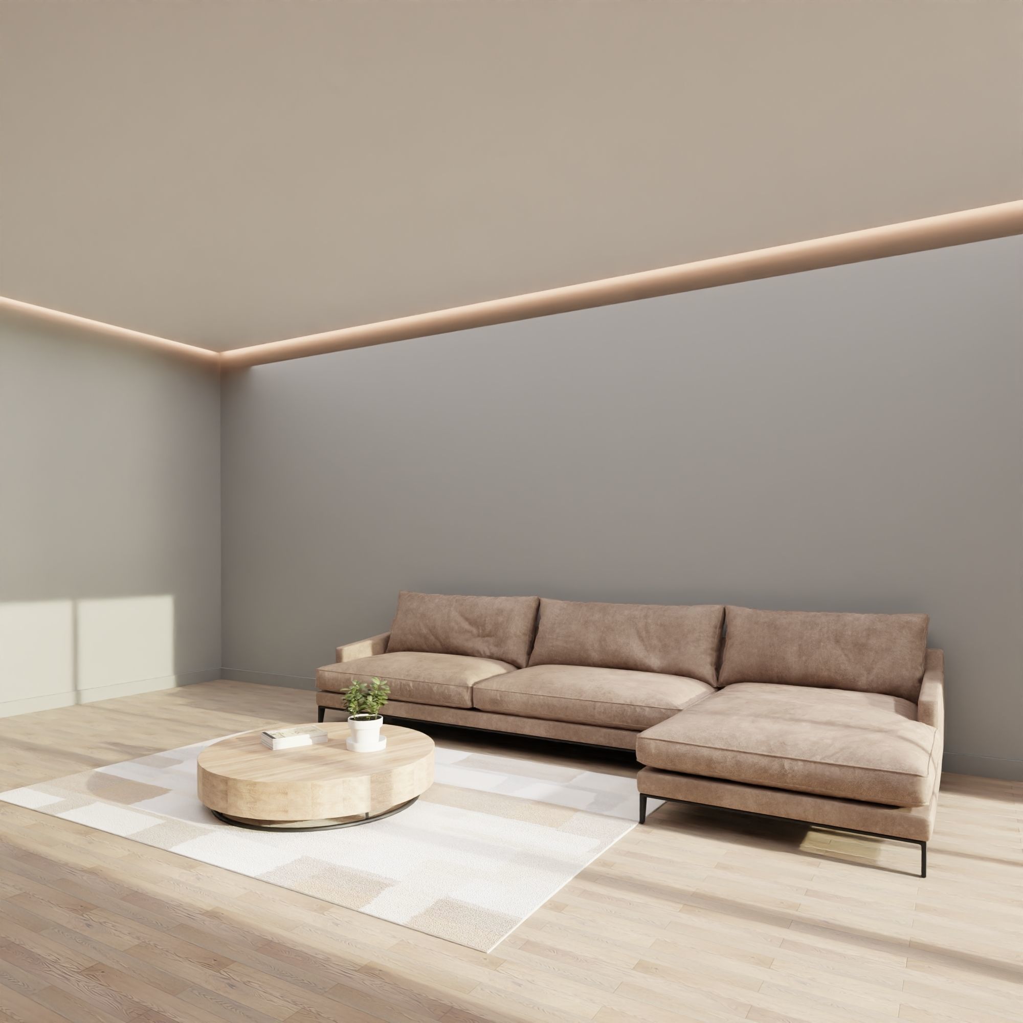 Living Room 3D model_3