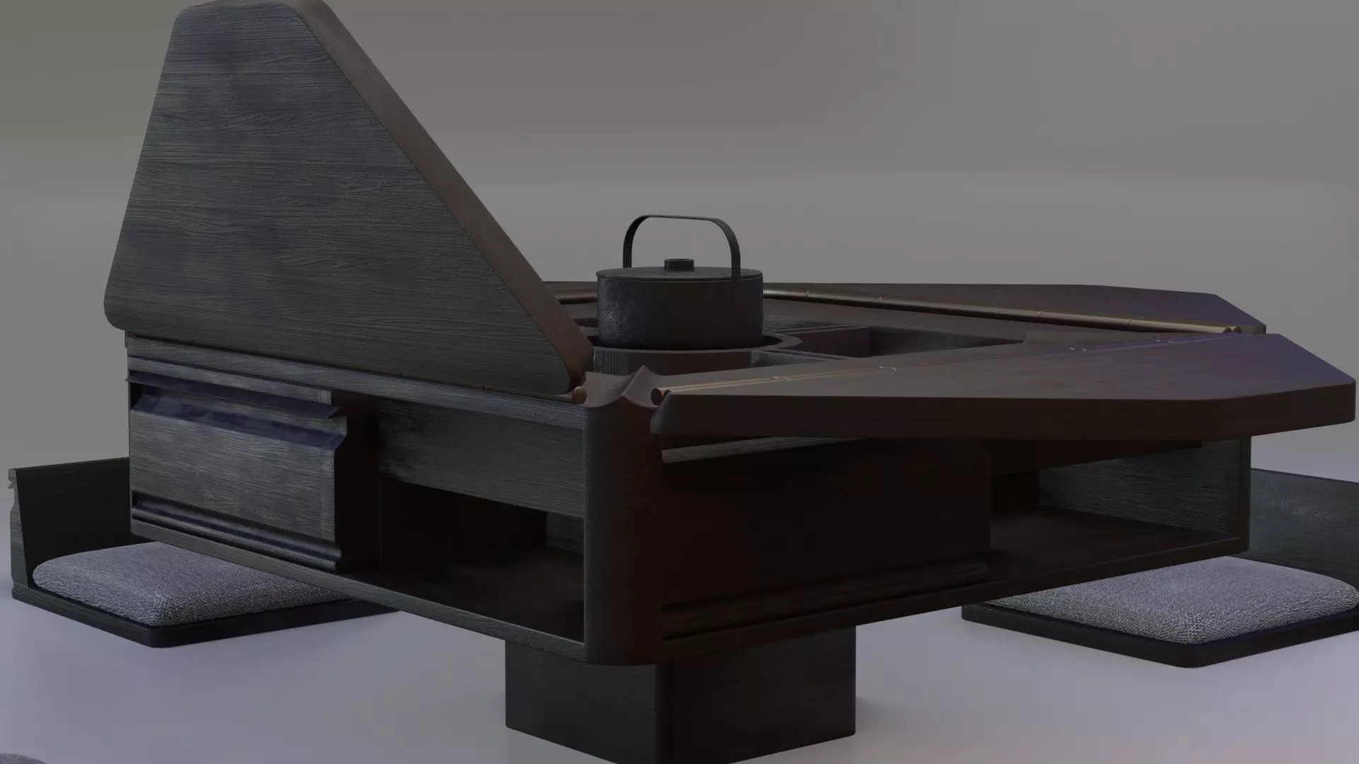 Hasu Tea Table by Dieter Mortelmans 3D model