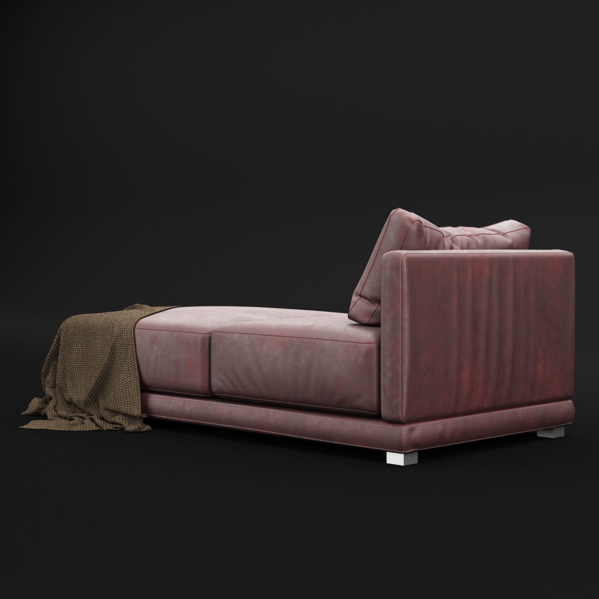 Modern cushioned furniture 3D Model Collection_6