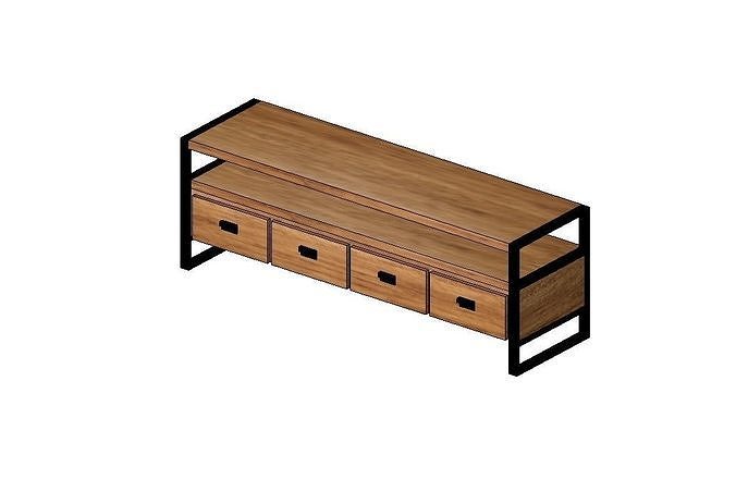 TV stand 3D model