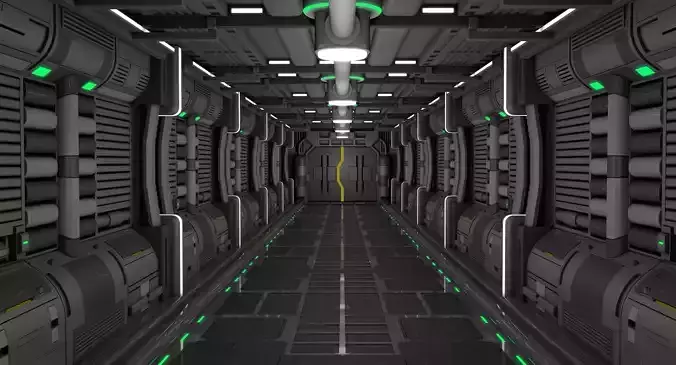 Sci Fi Corridor  
