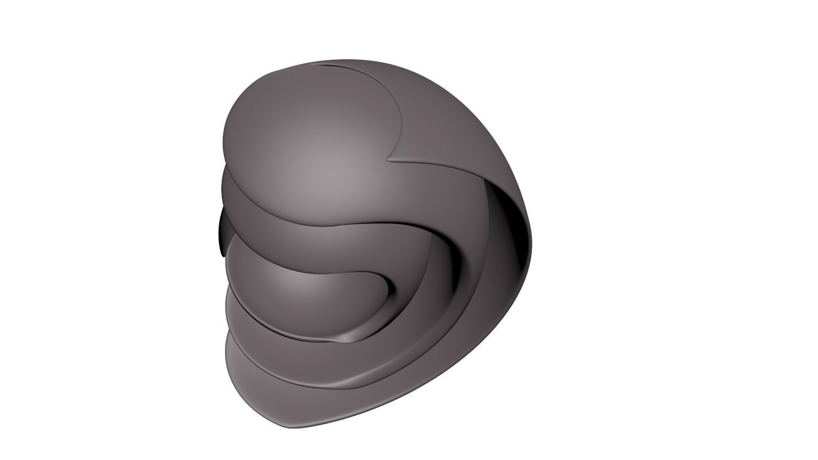 circular shape 3D print model_2