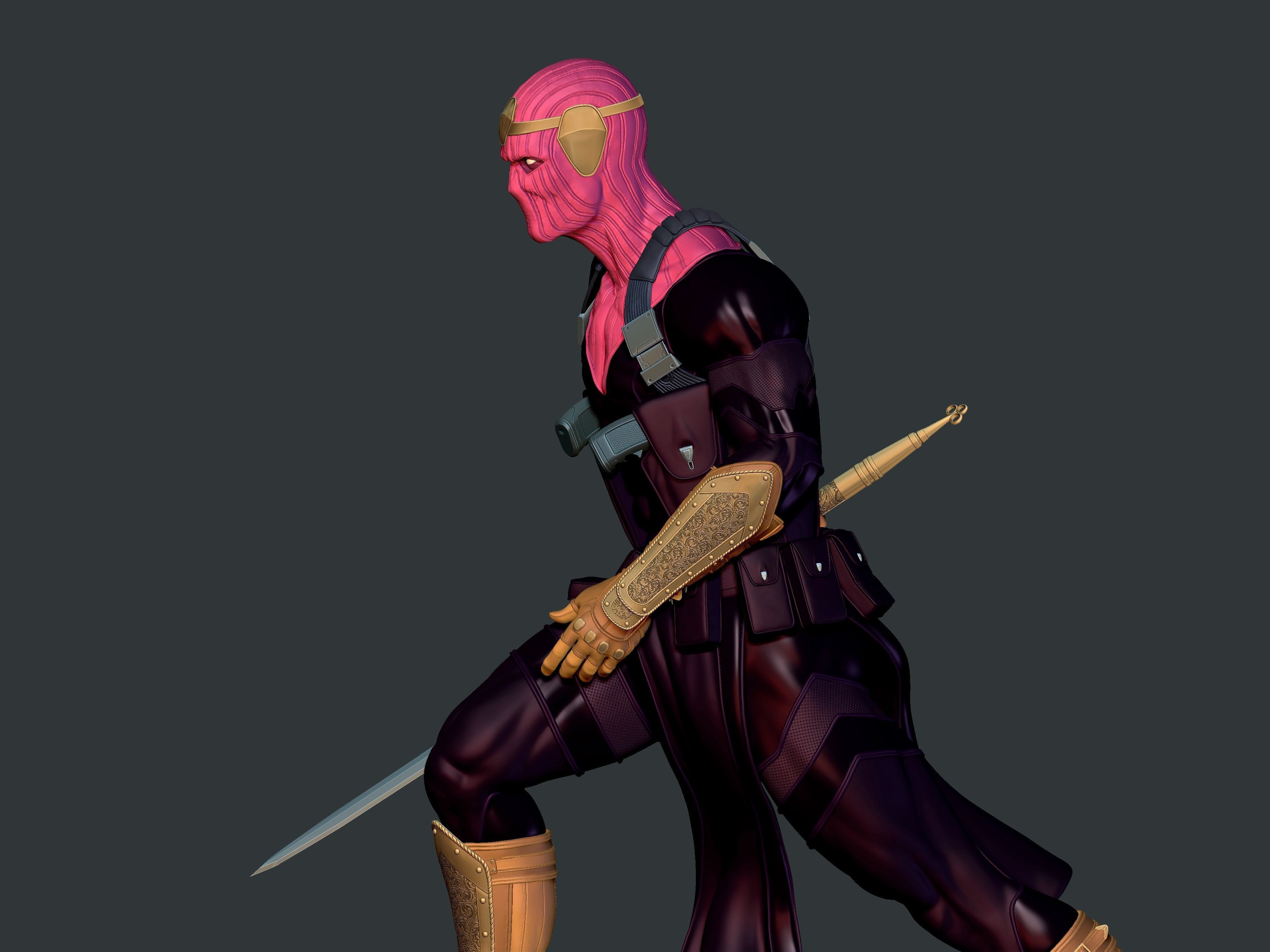 BARON HELMUT ZEMO 3D print model_9