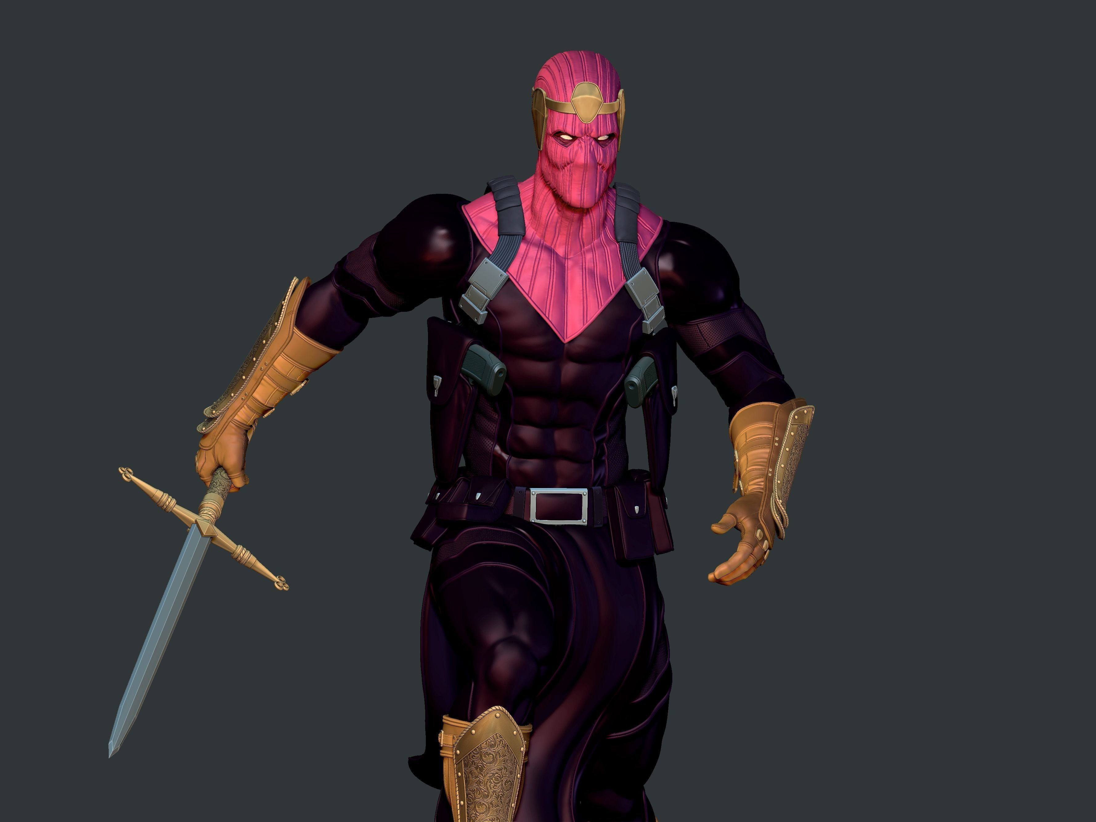 BARON HELMUT ZEMO 3D print model_7