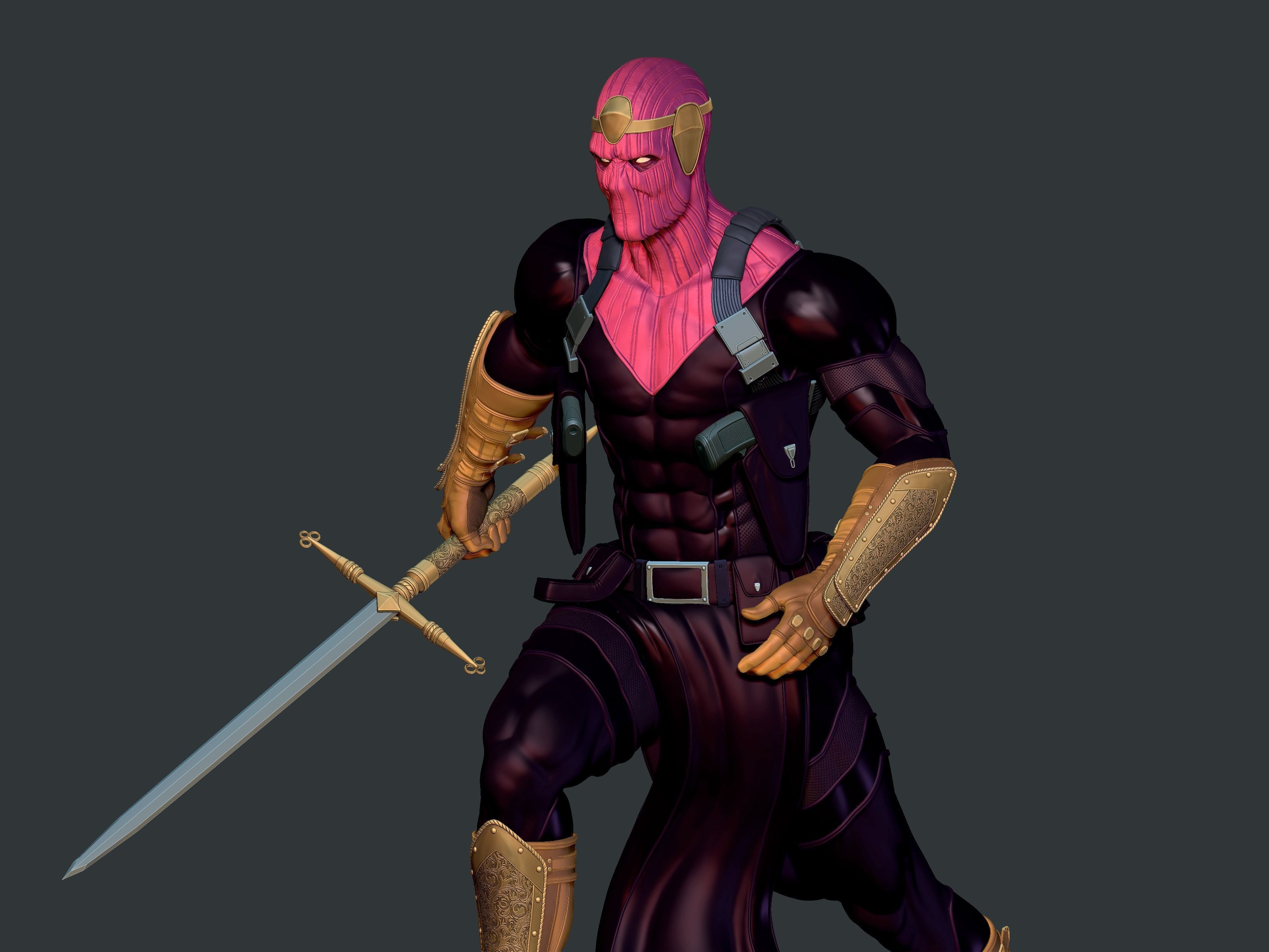 BARON HELMUT ZEMO 3D print model_8