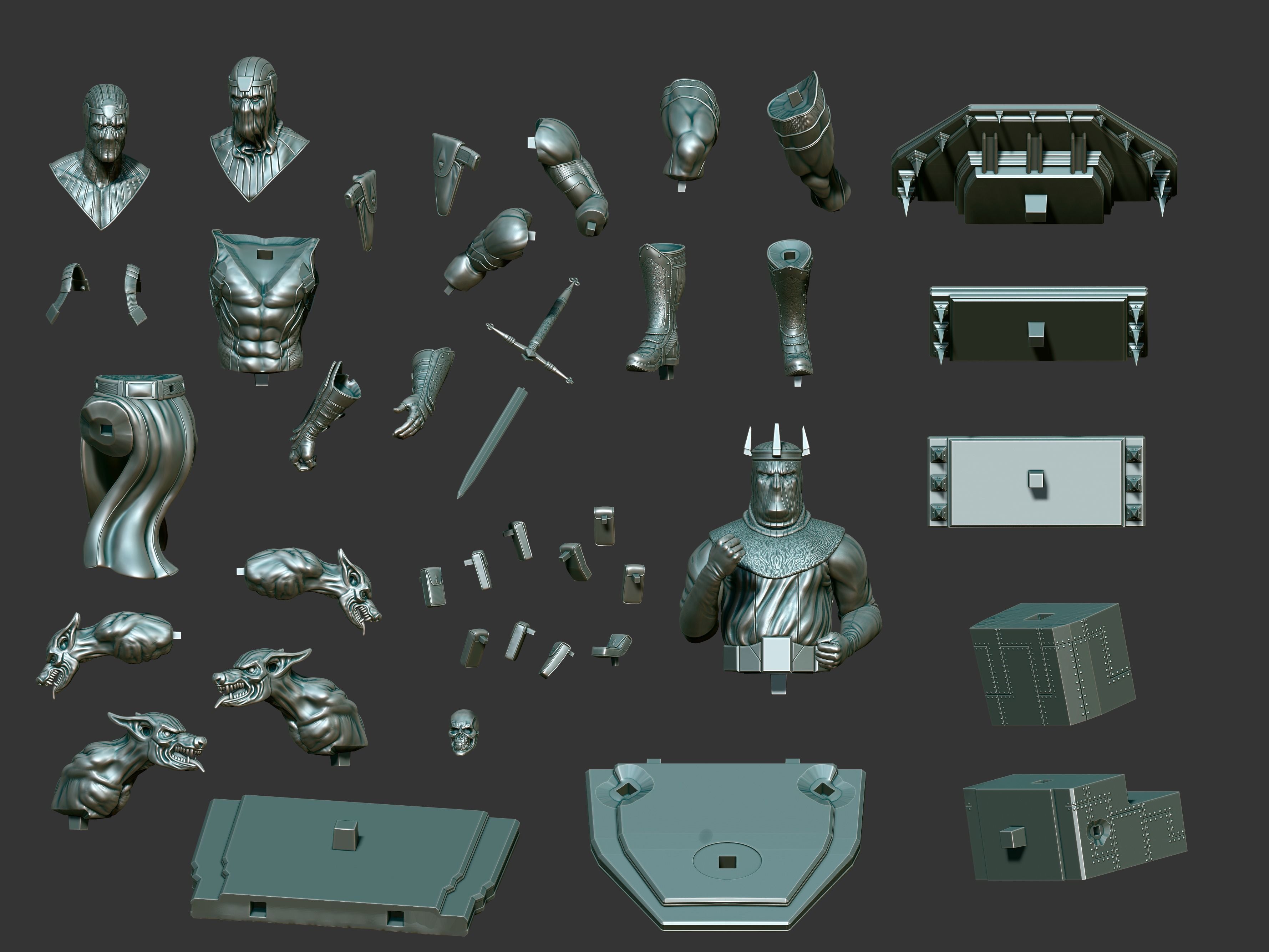 BARON HELMUT ZEMO 3D print model_44