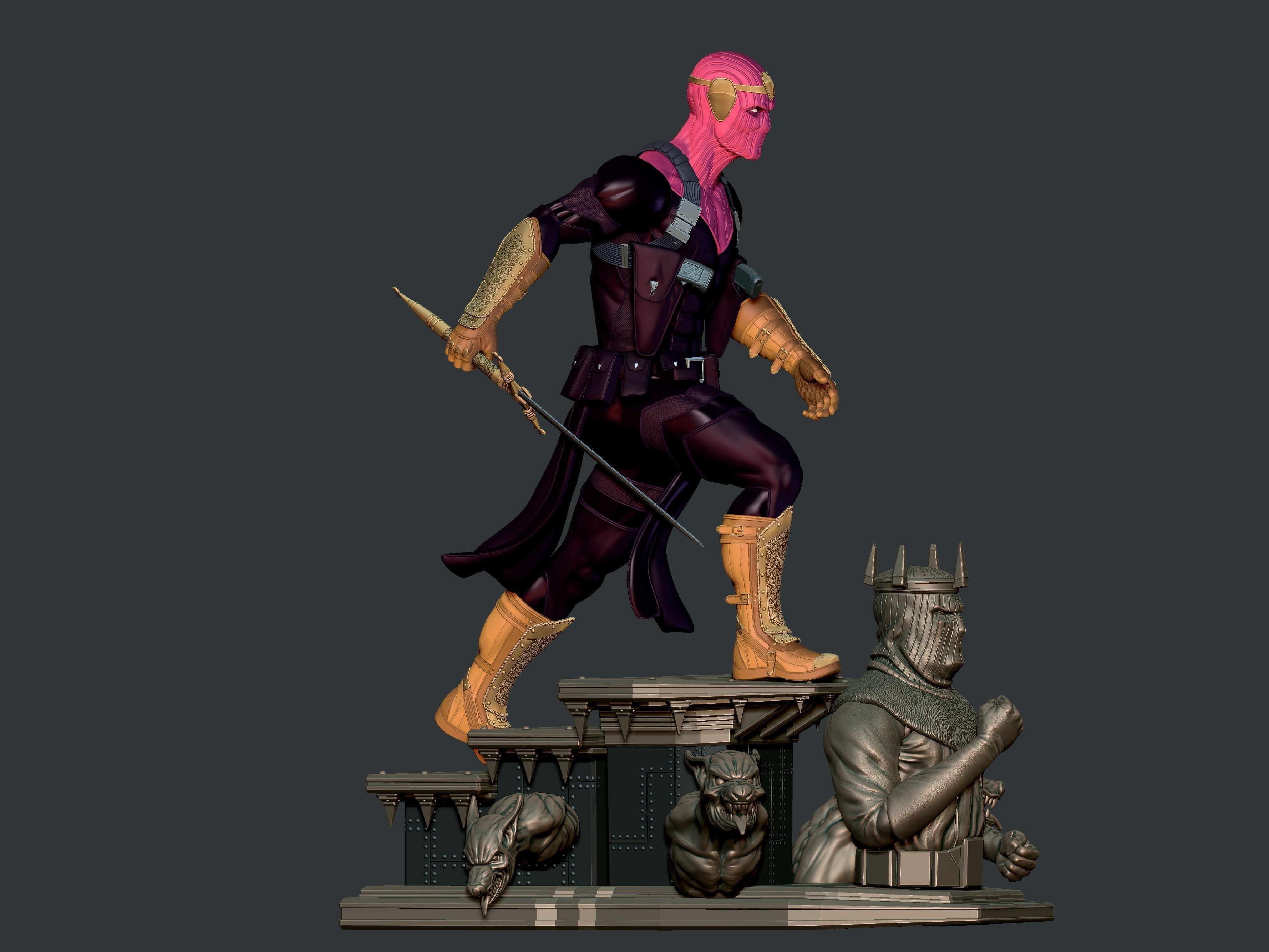 BARON HELMUT ZEMO 3D print model_32
