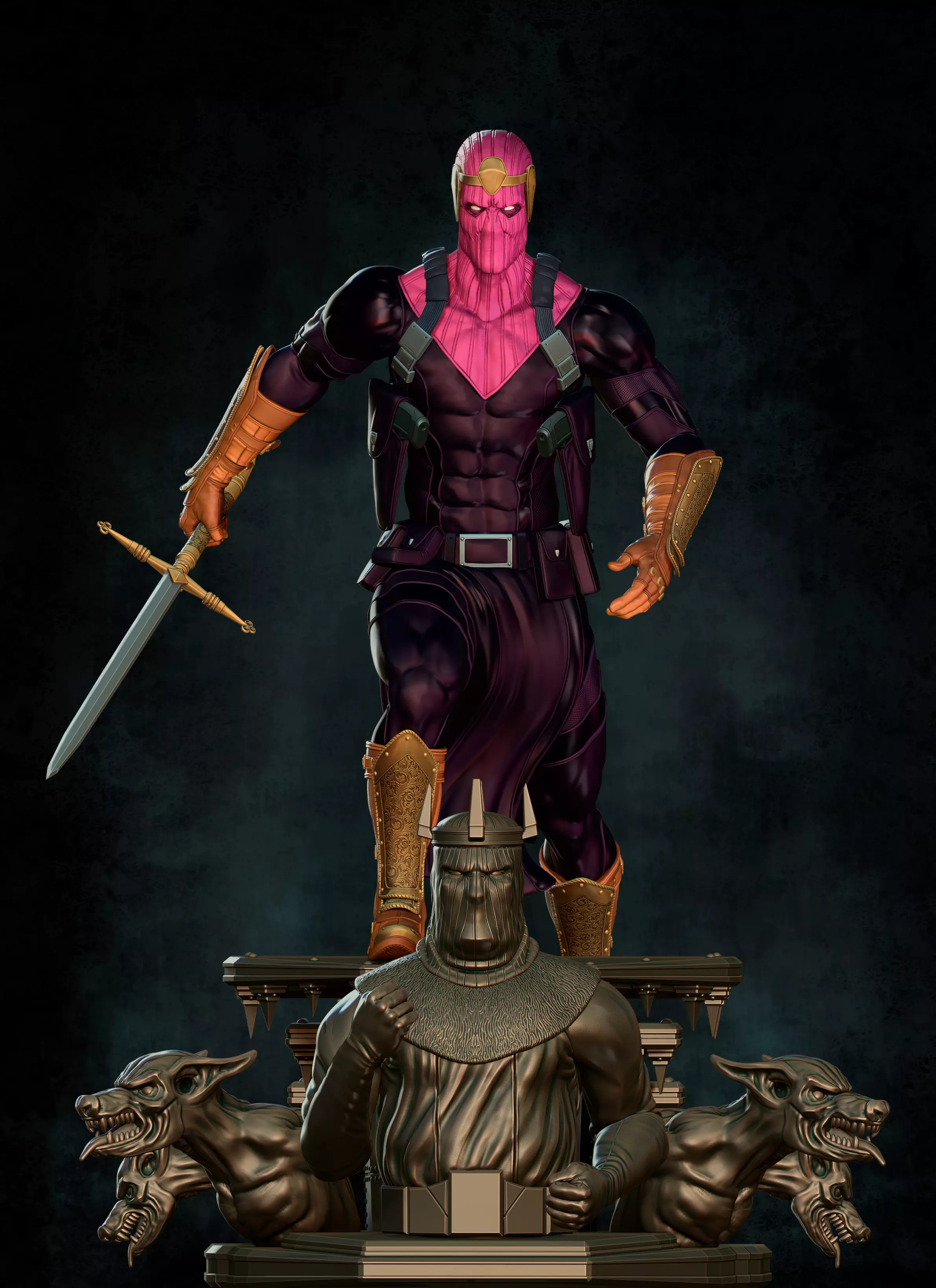 BARON HELMUT ZEMO 3D print model_0