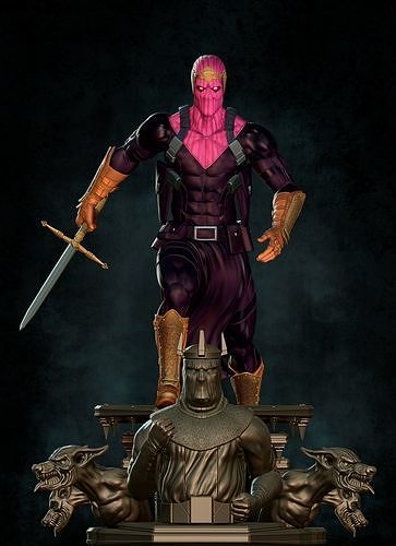 BARON HELMUT ZEMO 3D print model