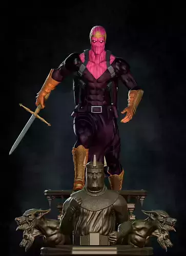 BARON HELMUT ZEMO 3D print model