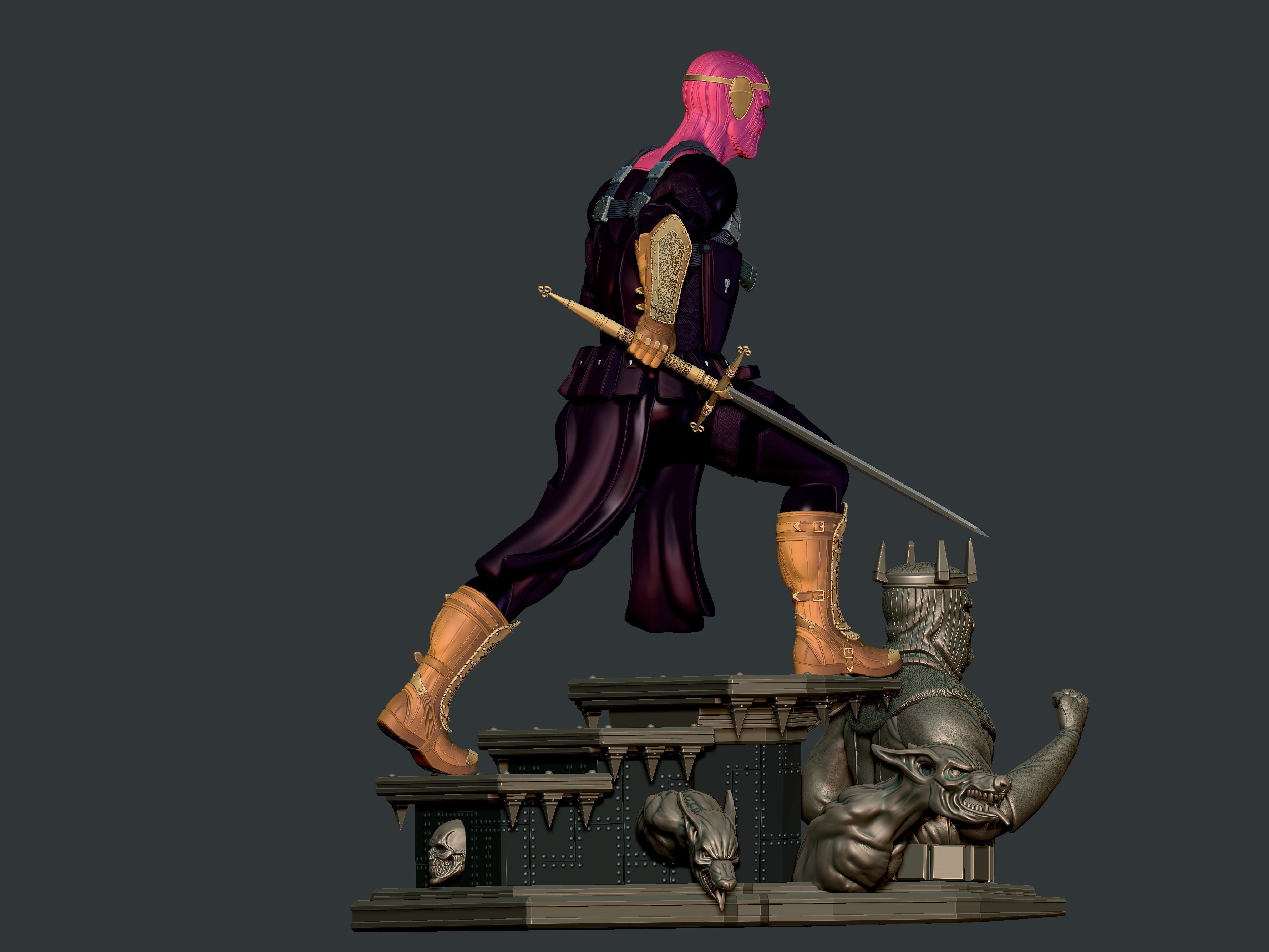 BARON HELMUT ZEMO 3D print model_29