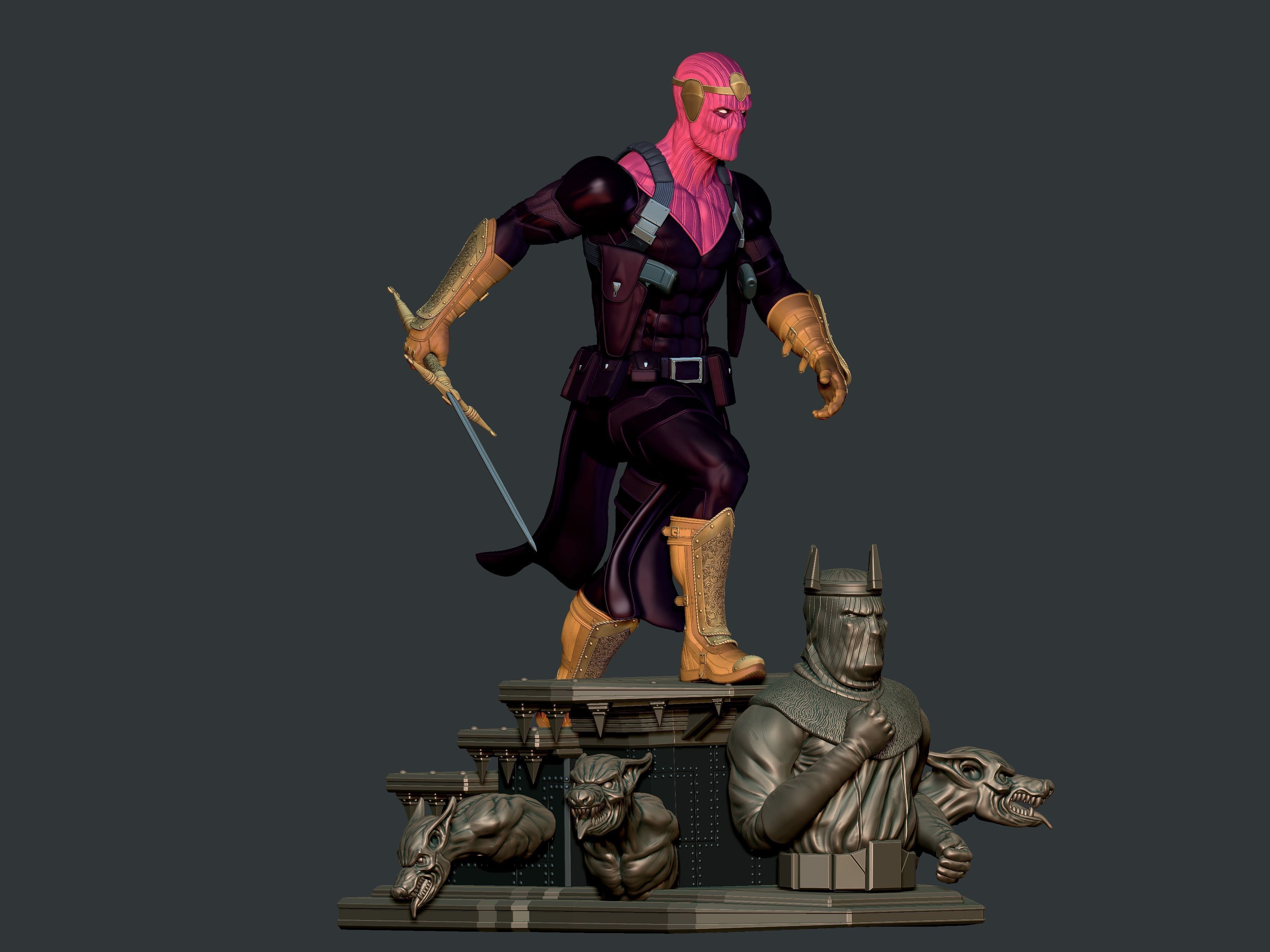 BARON HELMUT ZEMO 3D print model_31
