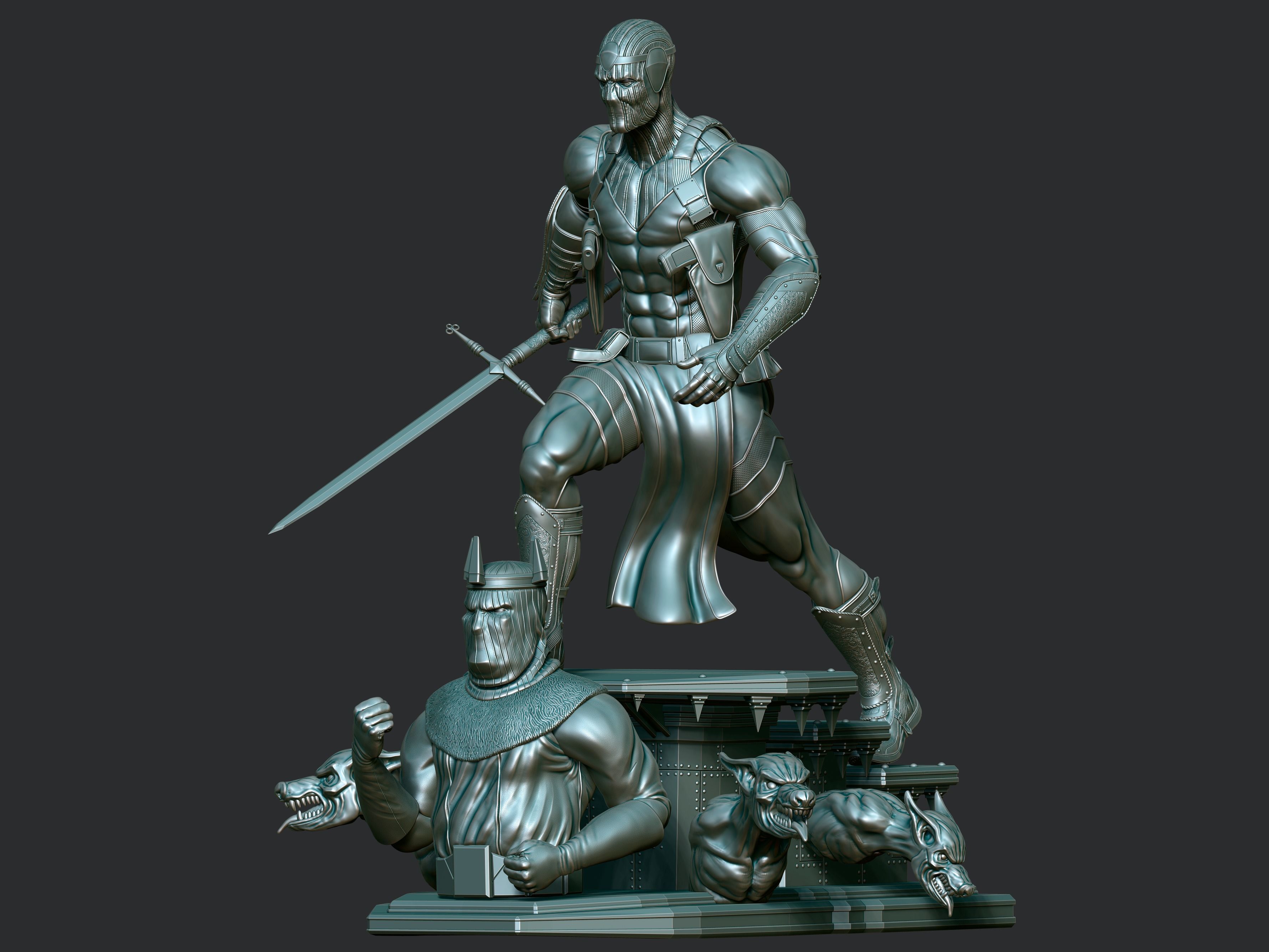 BARON HELMUT ZEMO 3D print model_40