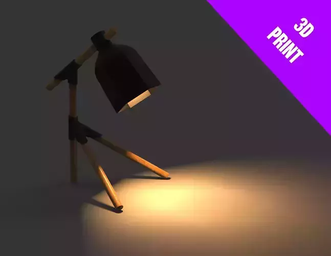 TABLE LAMP - 3D PRINT 3D print model