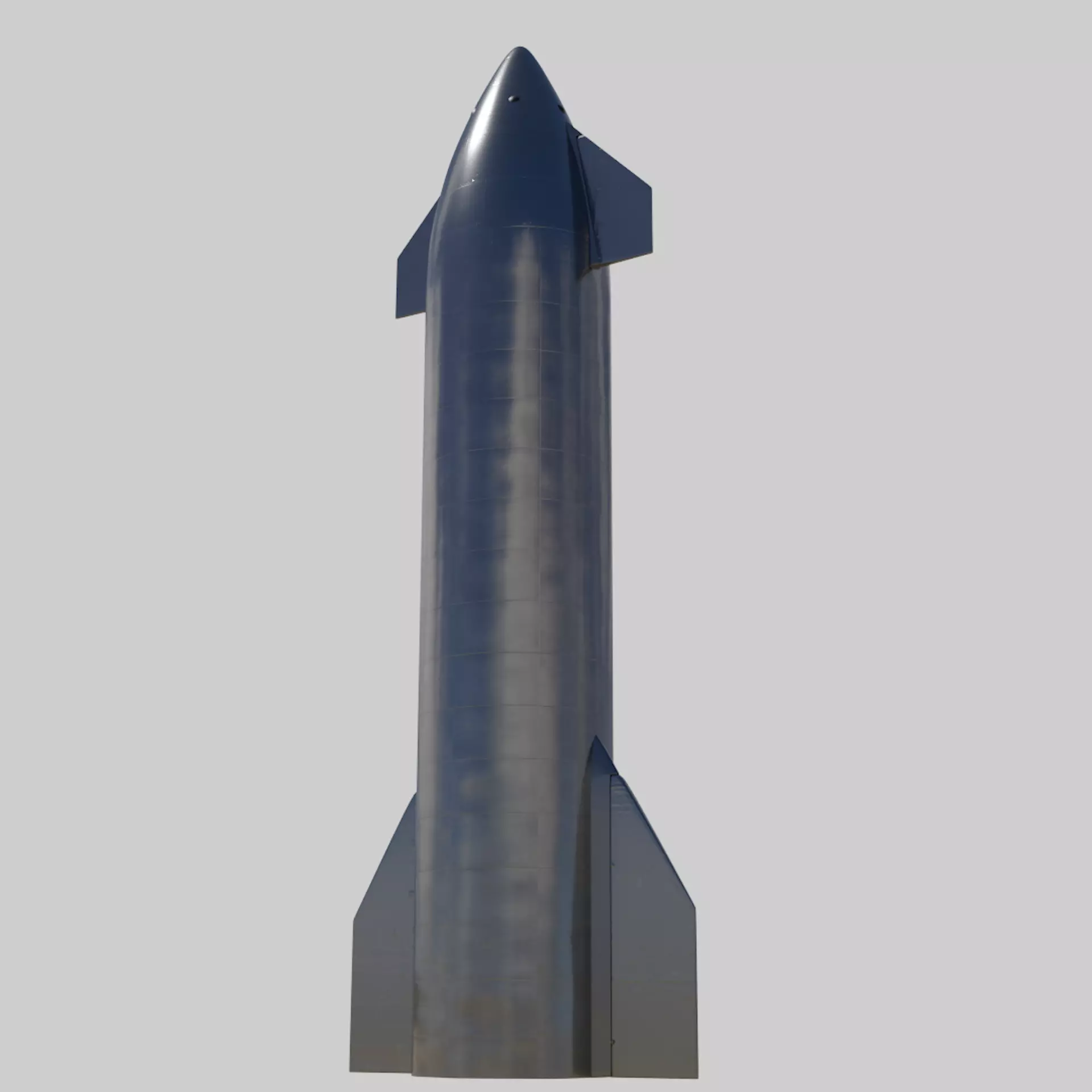 Starship SN 11 spacex 3D model