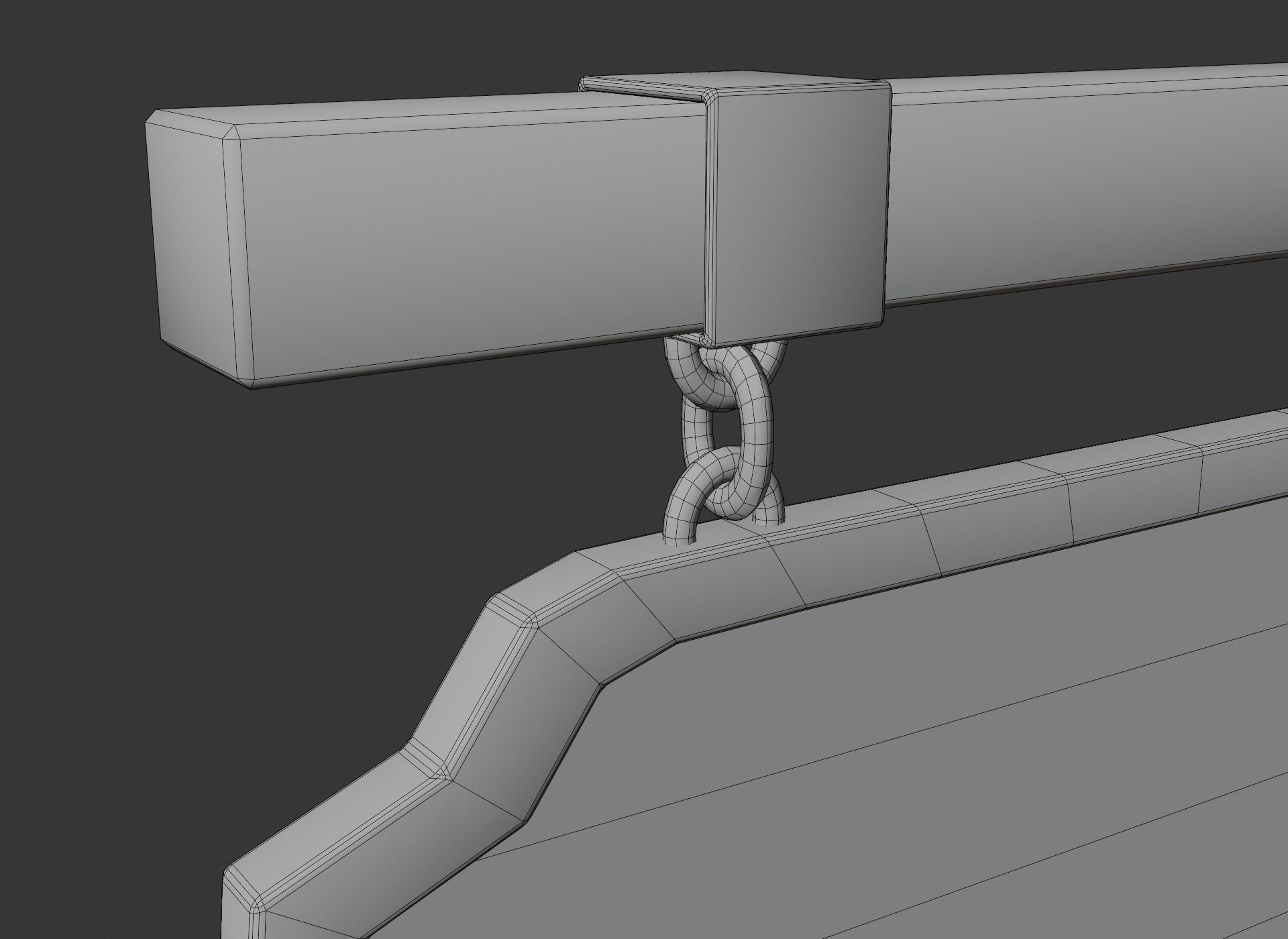 Medival Sign Set Low-poly 3D model_15