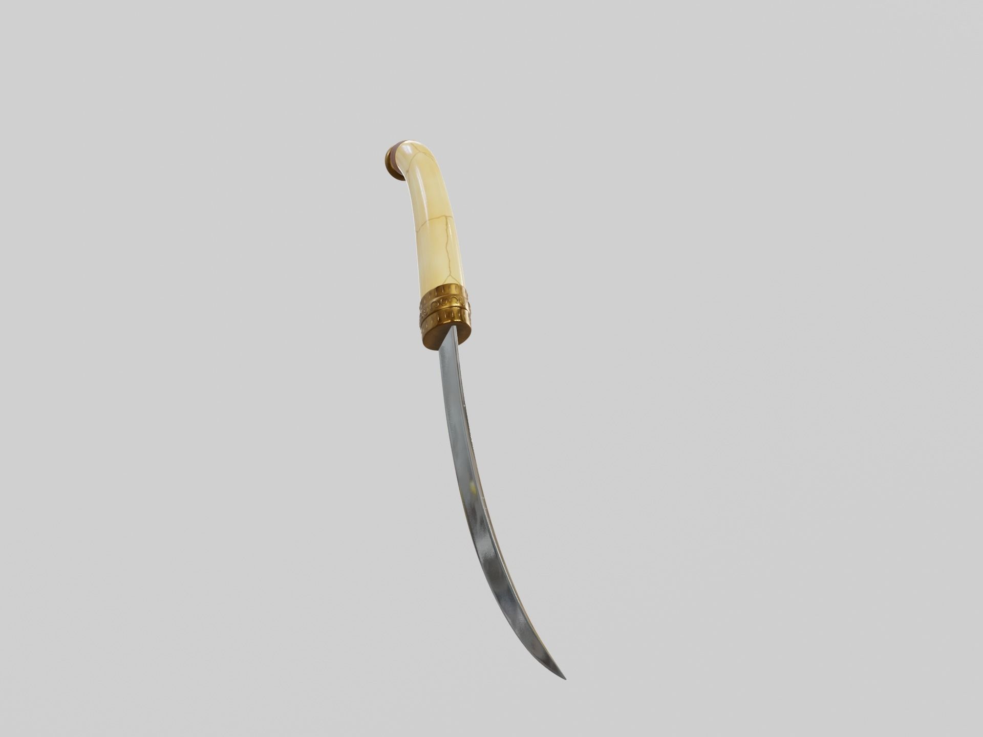 Arabian Dagger 3D model_19